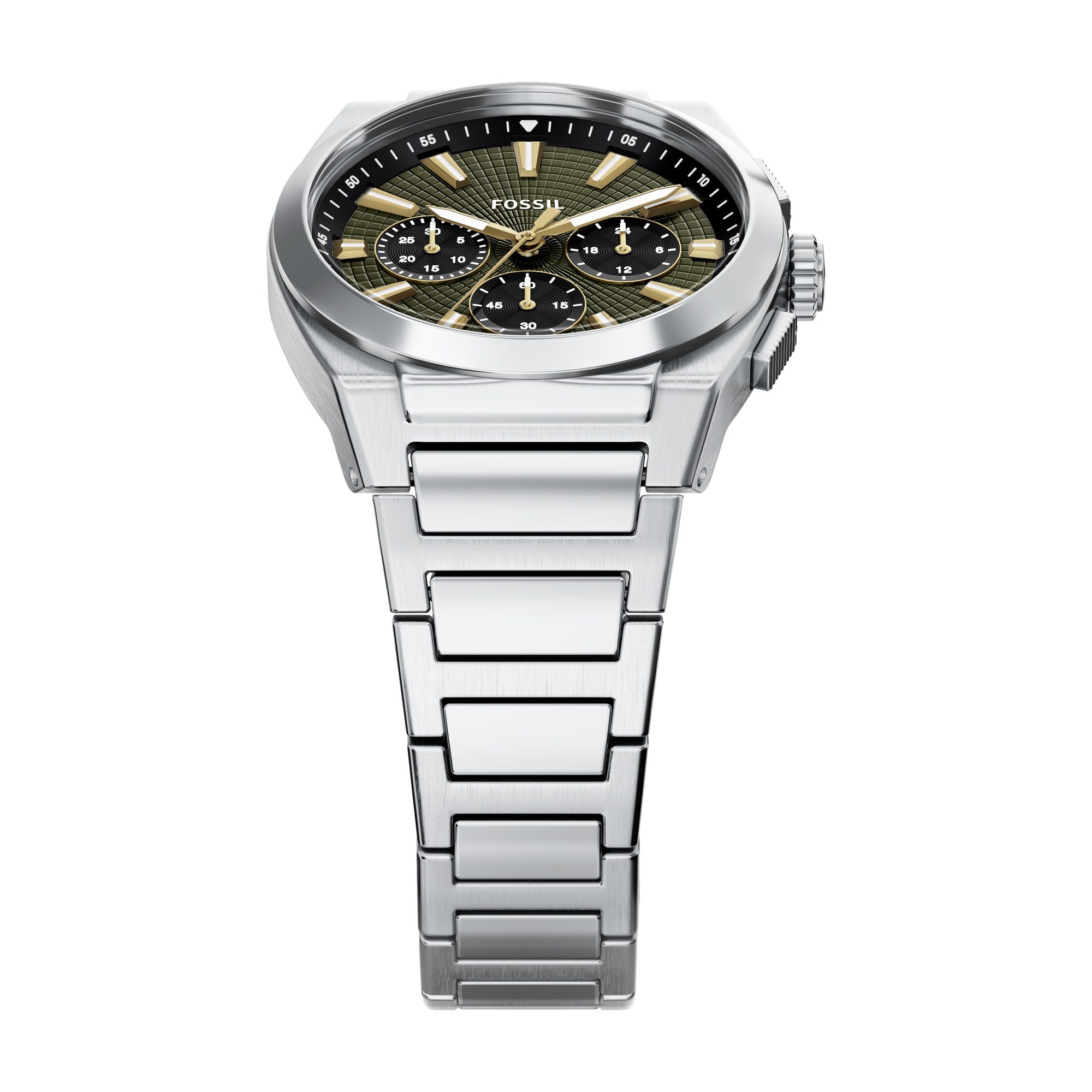 Fossil men's watch, green dial (view 2)