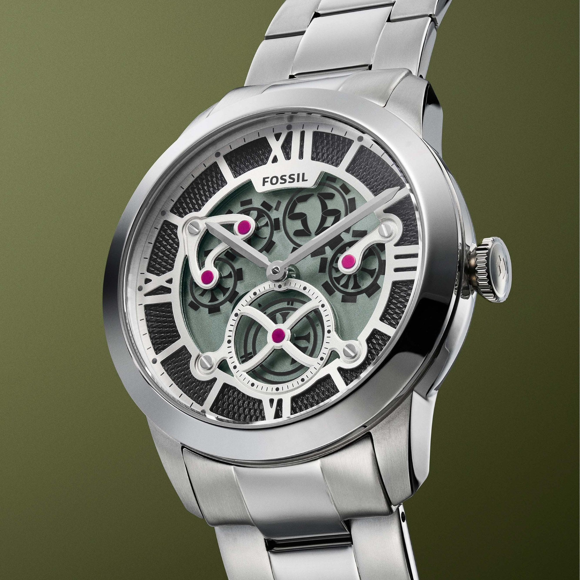 Fossil men's watch, two tone dial (view 7)