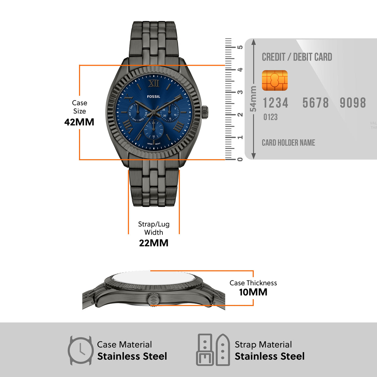 Fossil Campbell FS6216 view 7