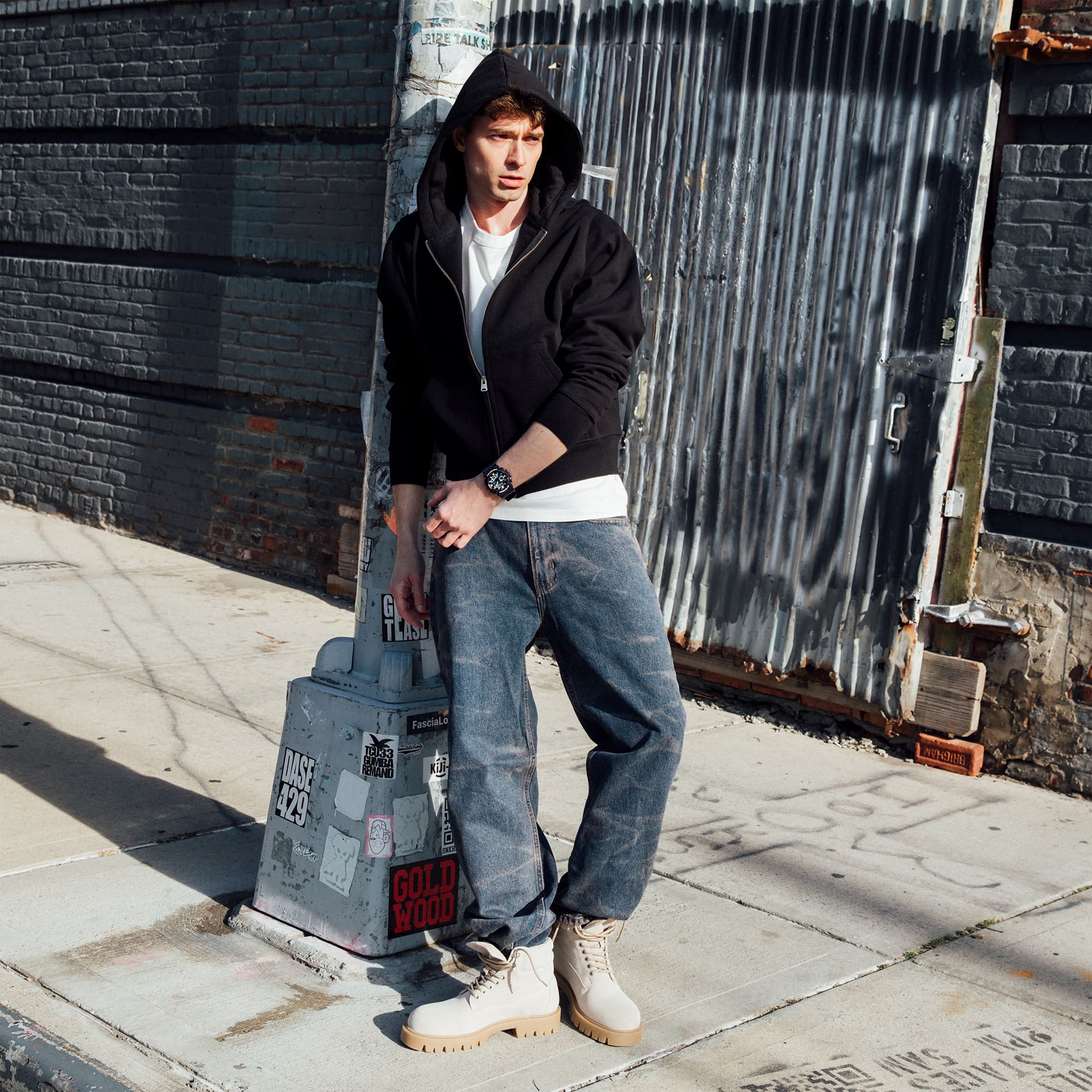 G-Shock Analog Digital Black Dial Black Resin Band Watch GA110RL-1A