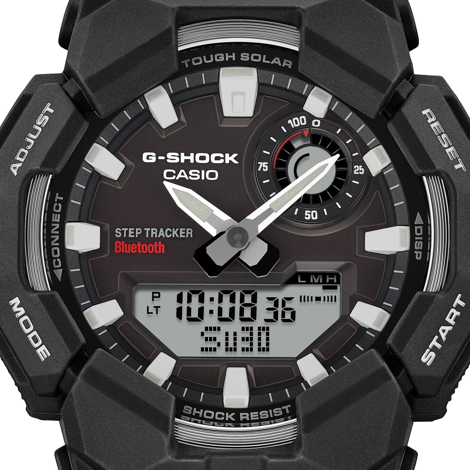 G-Shock Duo Analog Digital Black Resin Band Watch GAB010-1A