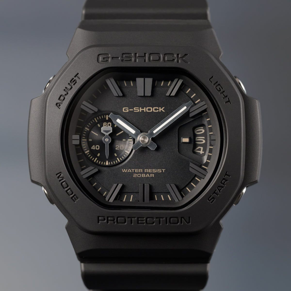 G-Shock 2500 Series Black GAC2500-1A analogue watch, lifestyle image