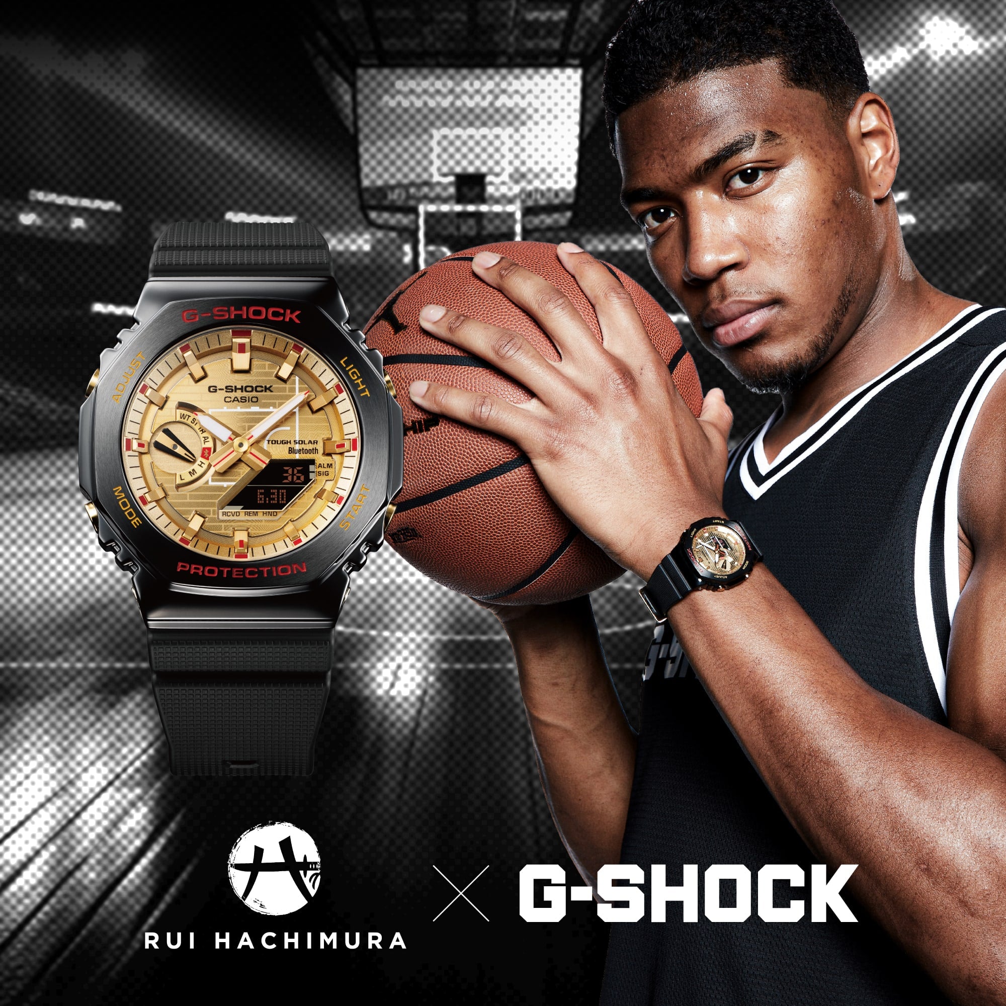 G-Shock GBM2100RH-1A Rui Hachimura Signature Watch