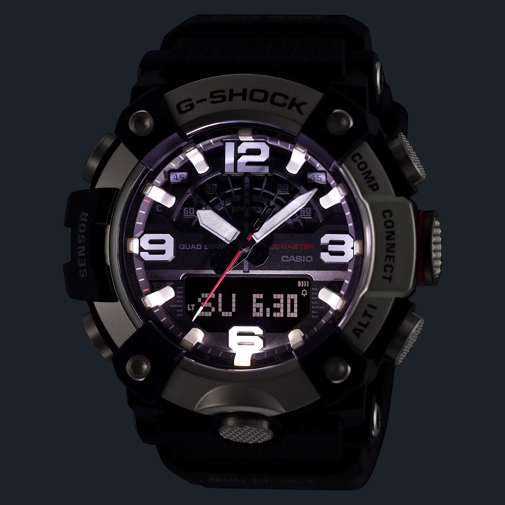 G-Shock Master Of G Mudmaster Black Rubber Band Watch GGB100X-1A