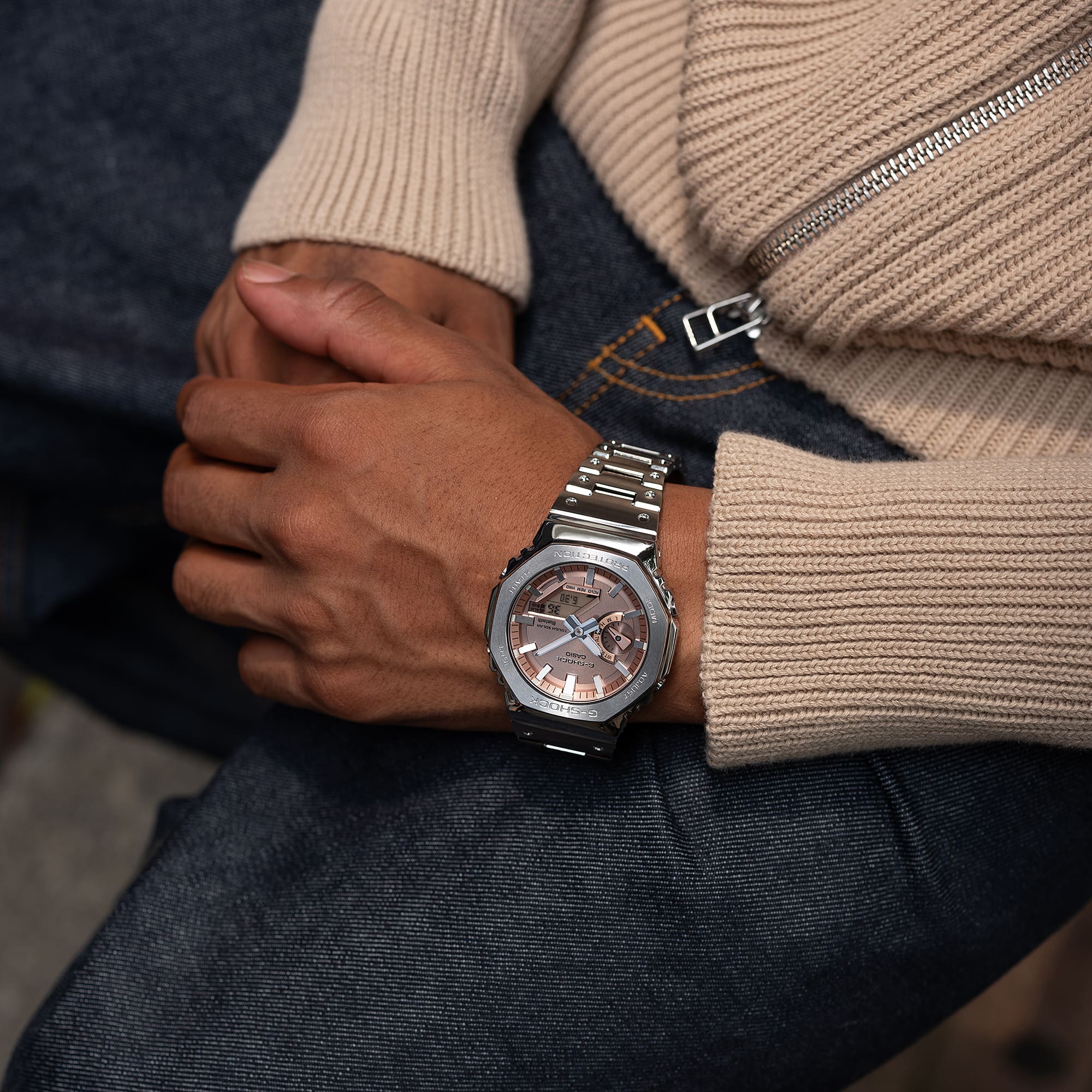 G-Shock Full Metal Stainless Steel Watch GMB2100AD-5A