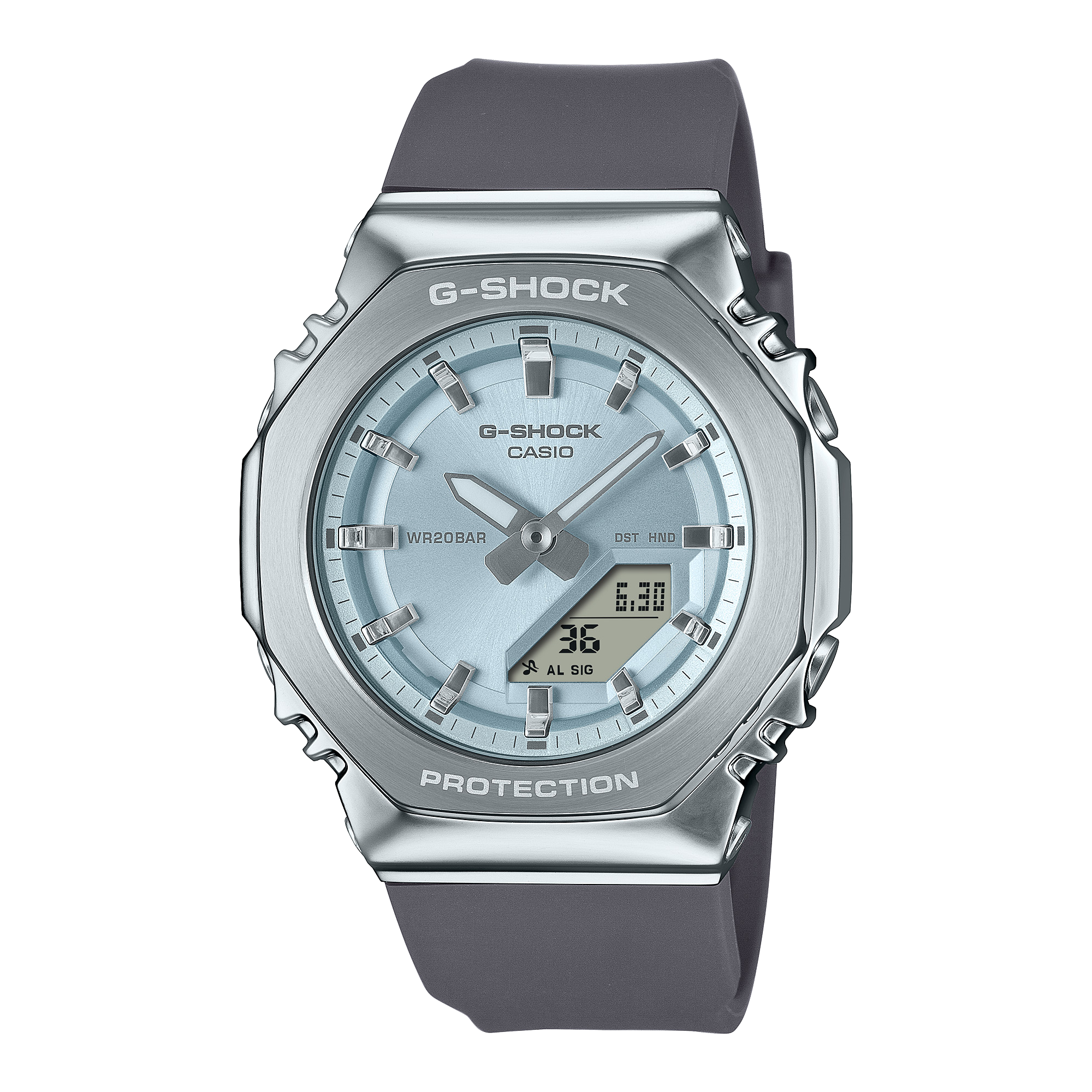 G-Shock Analog Digital Grey Resin Band Watch GMS2110-2A