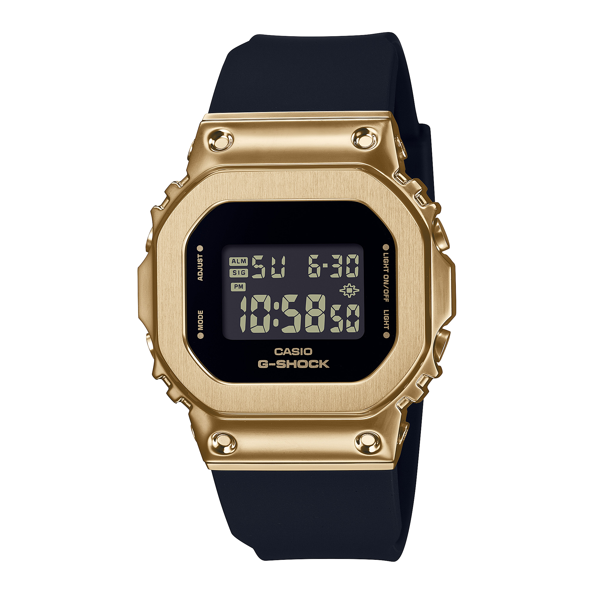 G-Shock Mid Digital Black Resin Band Watch GMS5600GB-1D