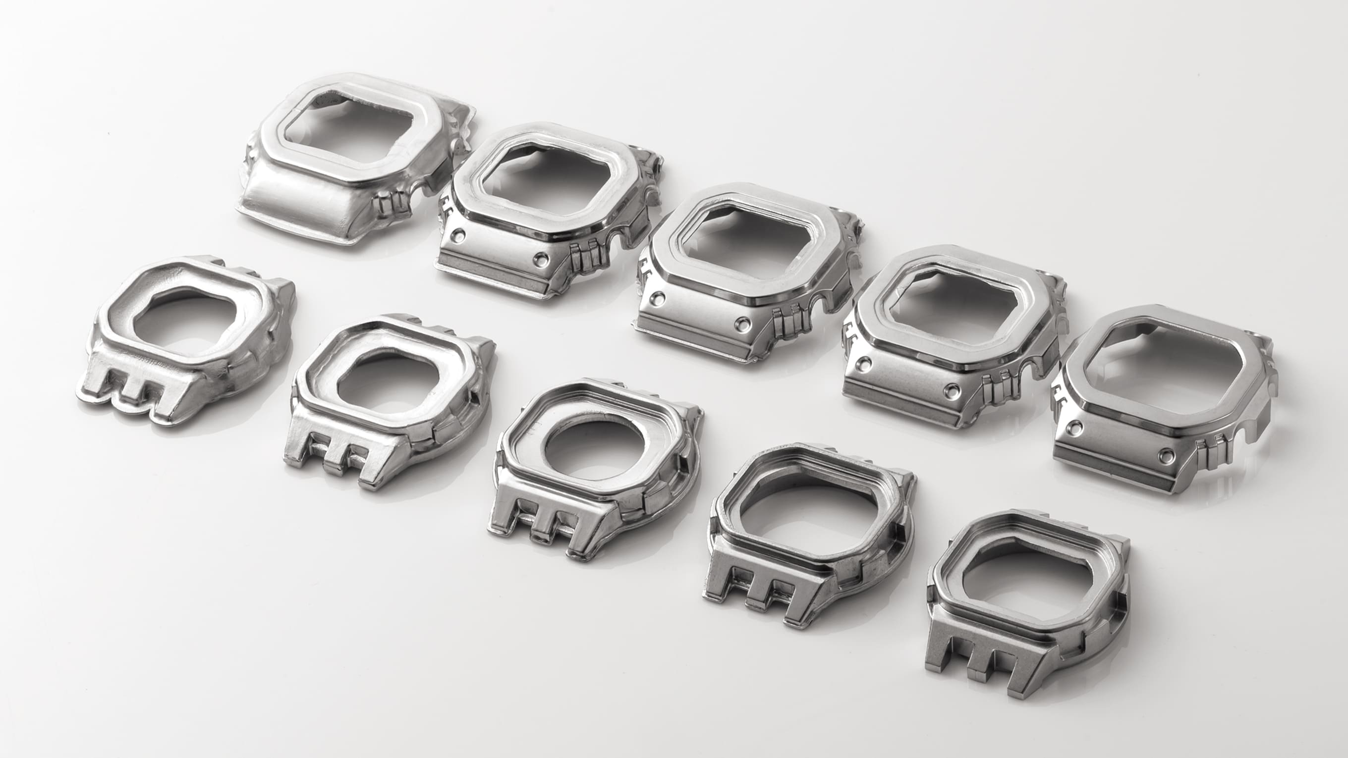 G-Shock Full Metal Silver Stainless Steel Watch GMWB5000D-2D