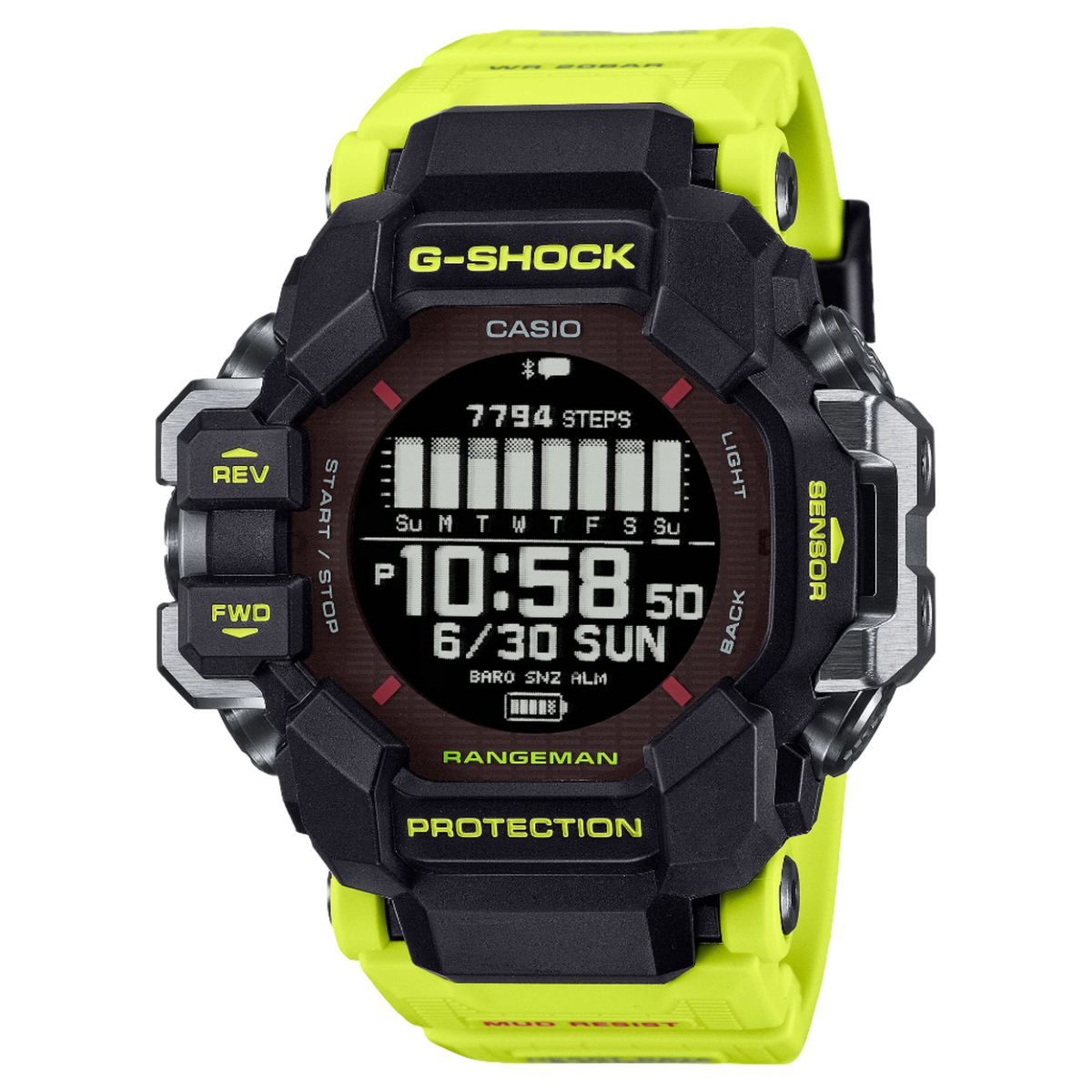 G-Shock Master of Rangeman Black Dial Green Resin Band Watch GPRH1000RY-1A9