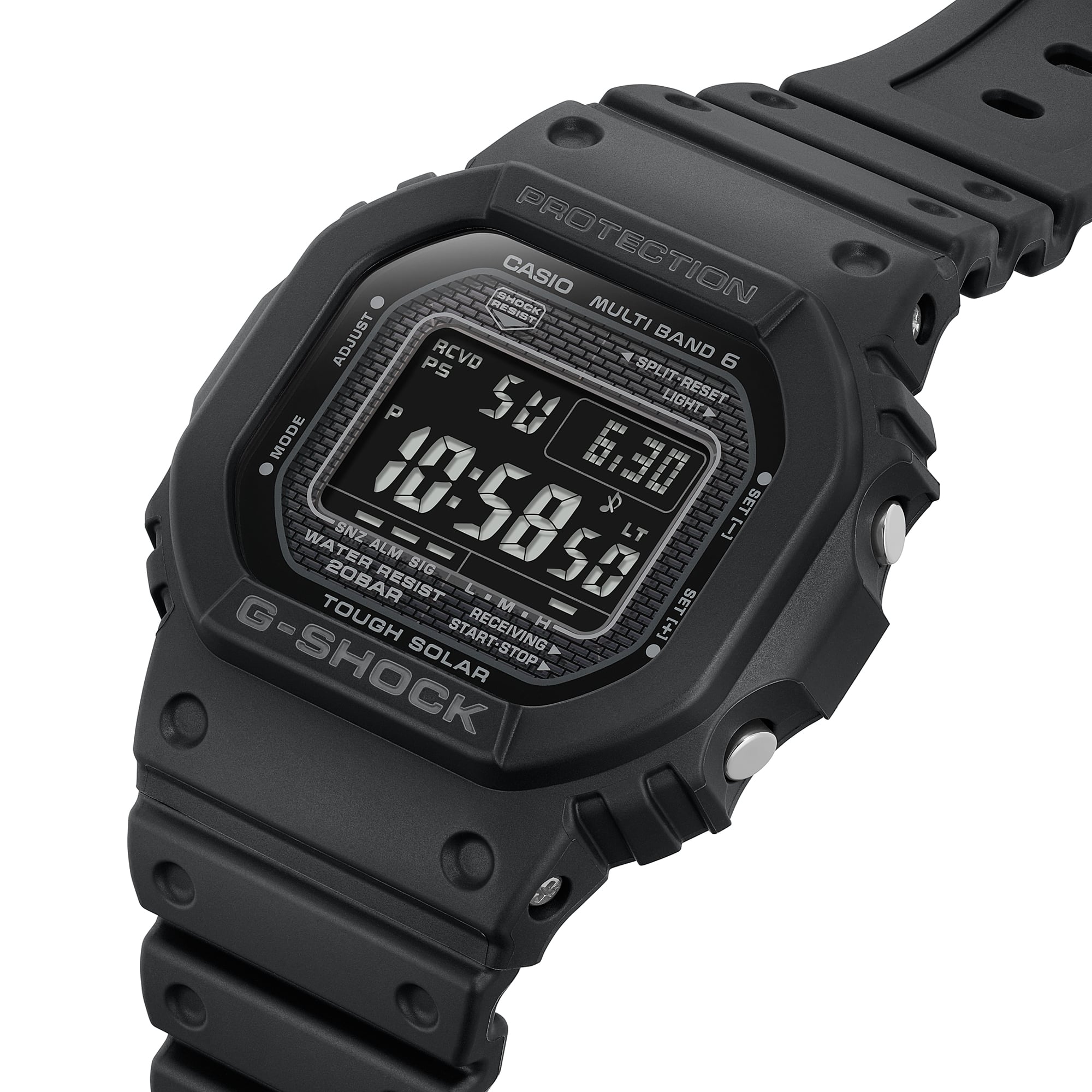 G-Shock Digital Black Resin Band Watch GW-5000HS-1D