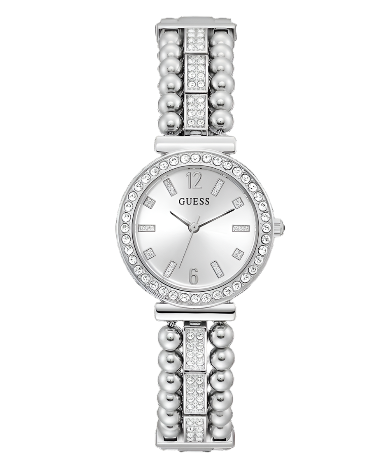 Guess Gala Silver Dial Stainless Steel Watch GW0401L1
