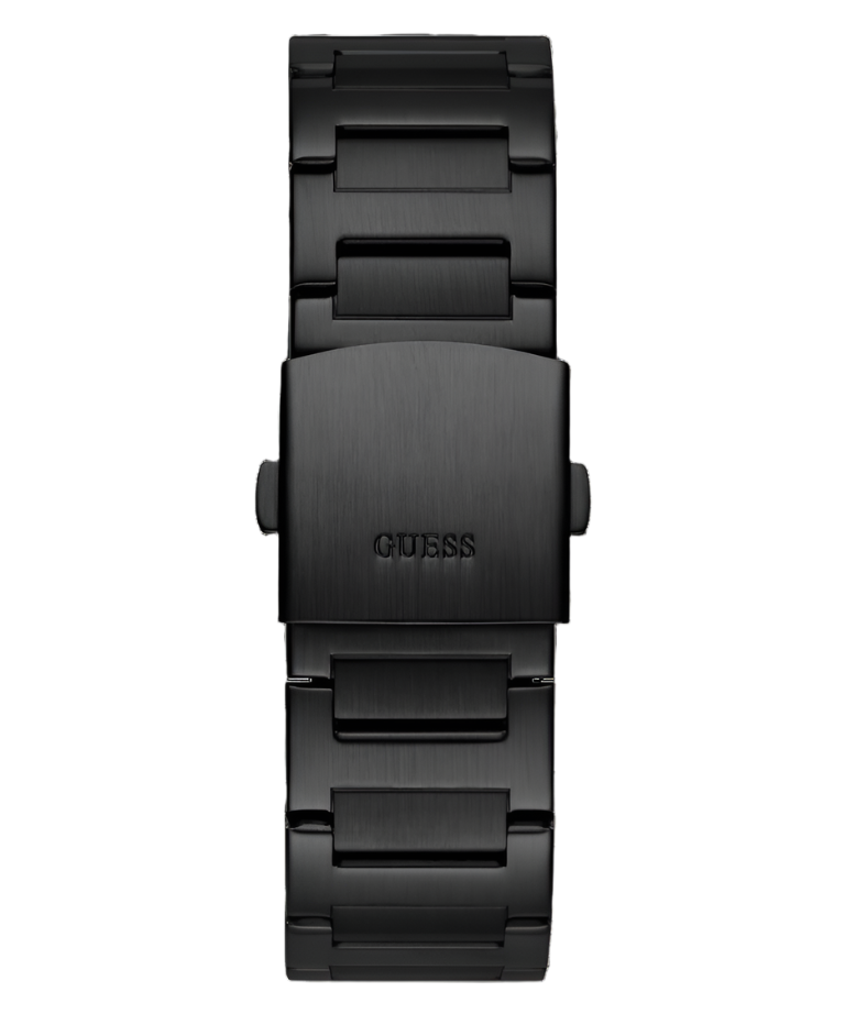 Guess Jet Black Dial Black Bracelet Multi-function Watch GW0795G3