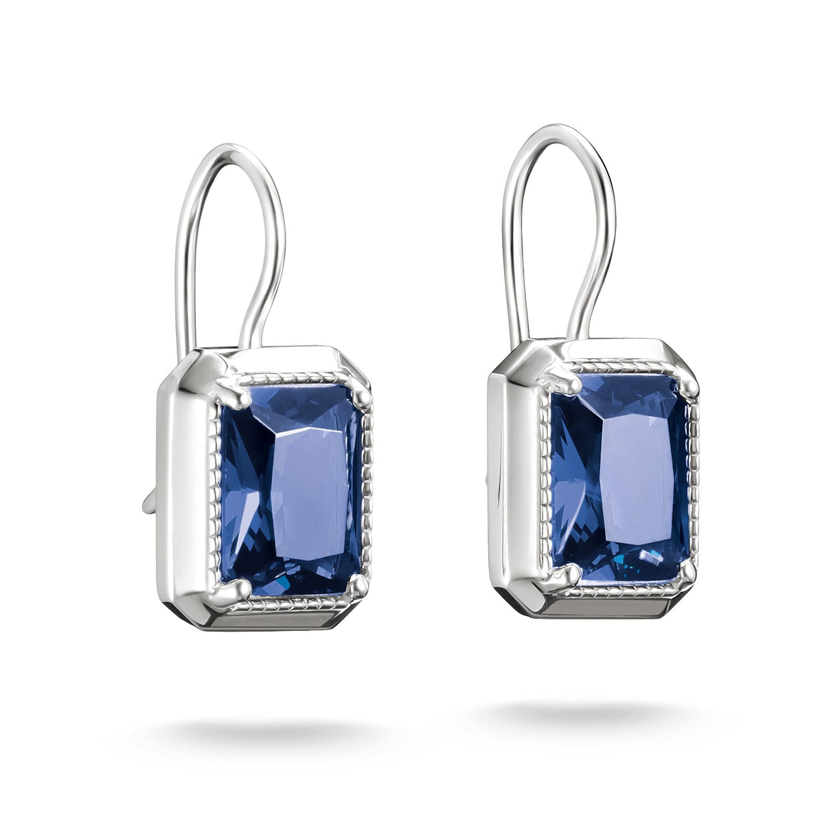 Thomas Sabo Earrings with nanocrystal in octagon cut