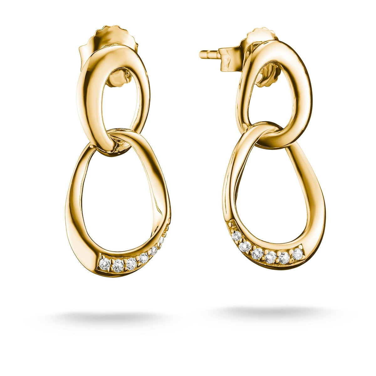 Thomas Sabo Earrings Together with zirconia TH2350MY
