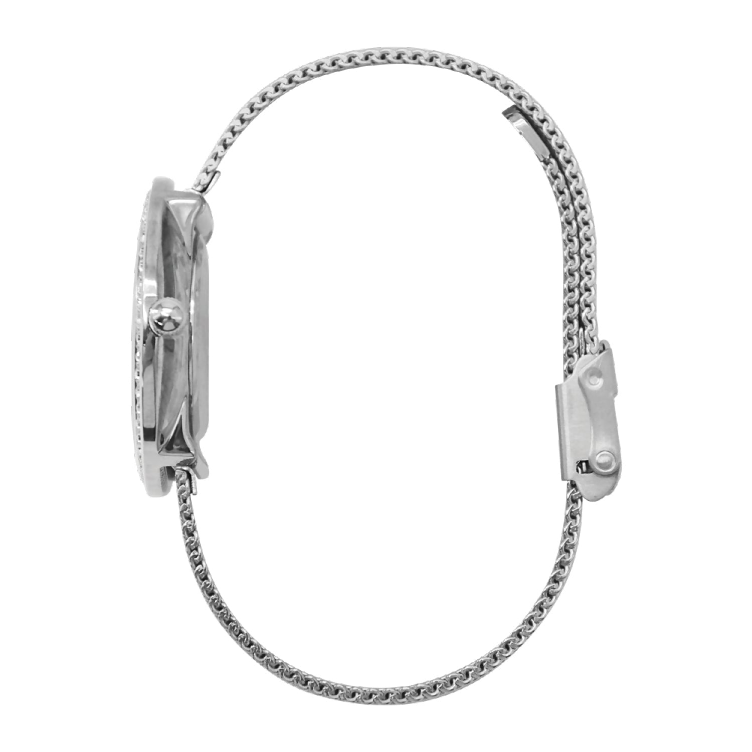 Jag Henley Silver Mother Of Pearl Dial Stainless Steel Watch 35mm