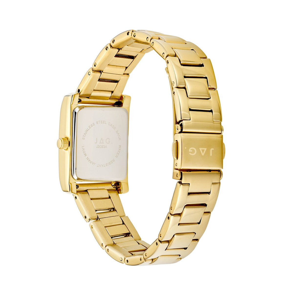 Jag Sienna Green Dial Gold Steel Womens Watch J3093A view 2
