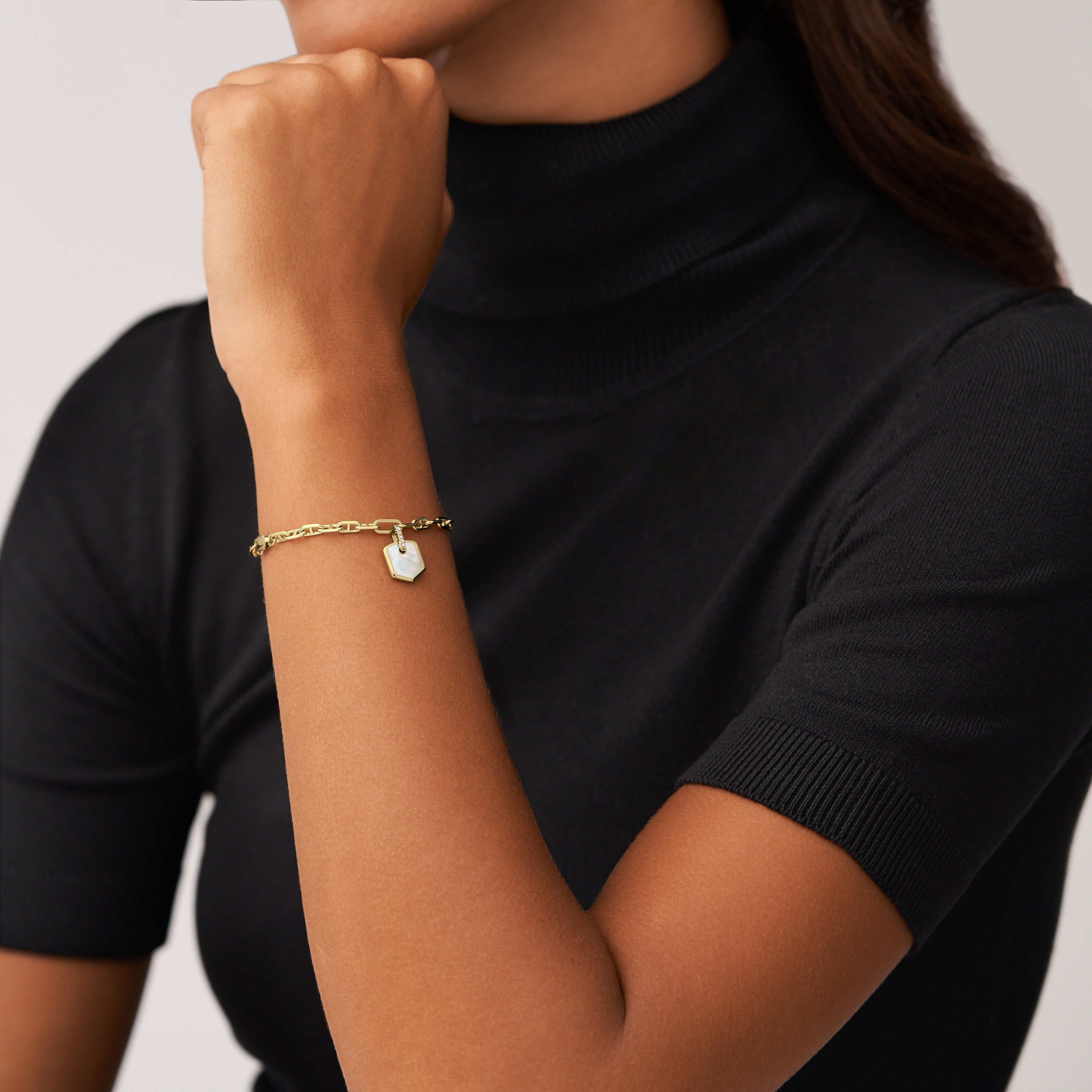 Fossil Heritage Gold Bracelet JA7210710