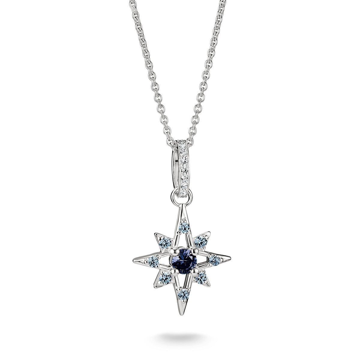 Thomas Sabo Necklace star with blue stones TKE2394BLU TKE2394BLU front packshot