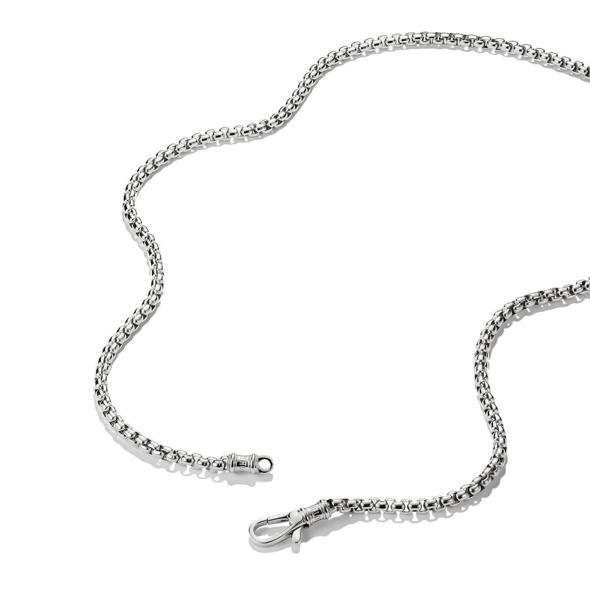 Thomas Sabo Stainless Steel Box Chain Necklace 4mm TKE2399S-53 view 2