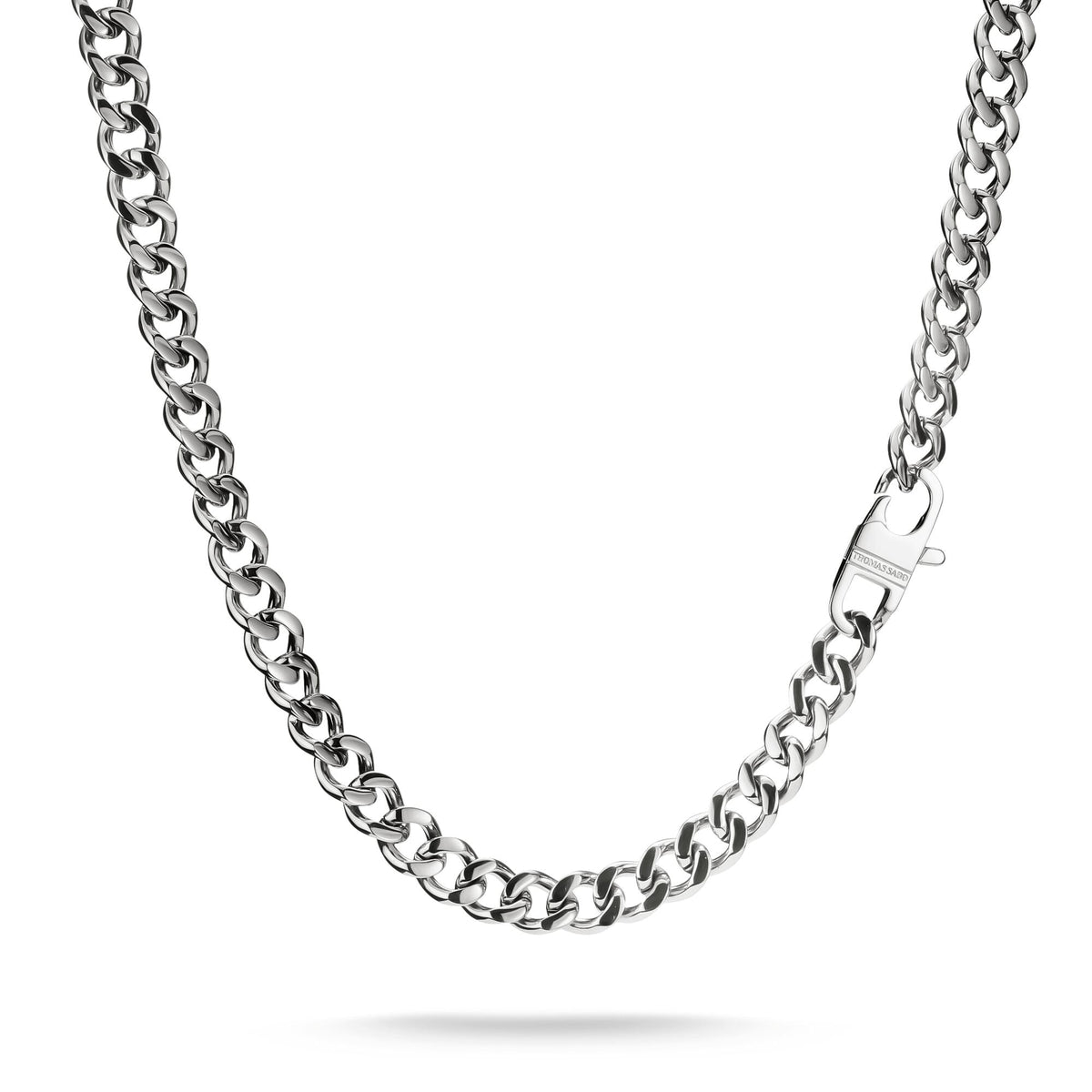 Thomas Sabo Stainless Steel Curb Chain Necklace 9mm TKE2402S-55 TKE2402S-55 front packshot