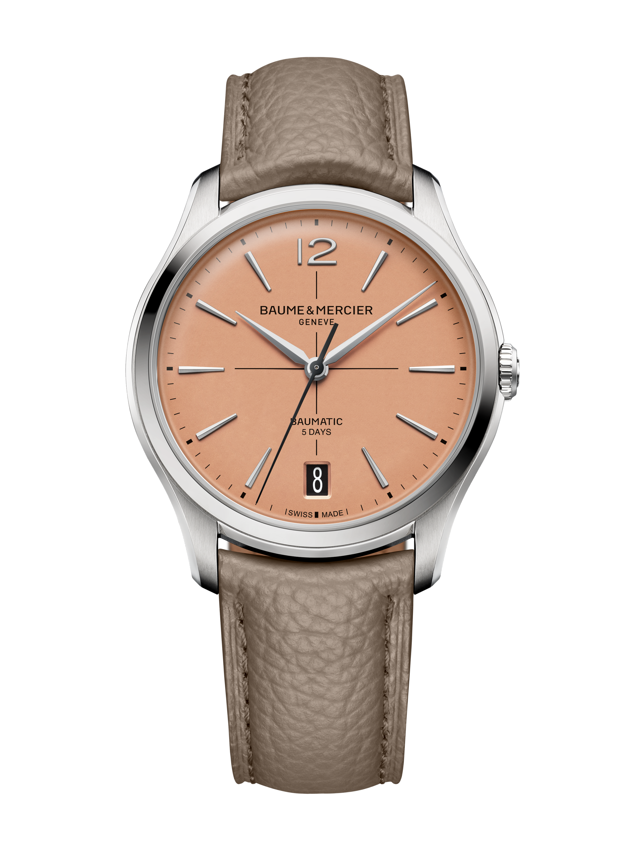 Baume & Mercier Clifton Salmon Baumatic Men's Watch M0A10778