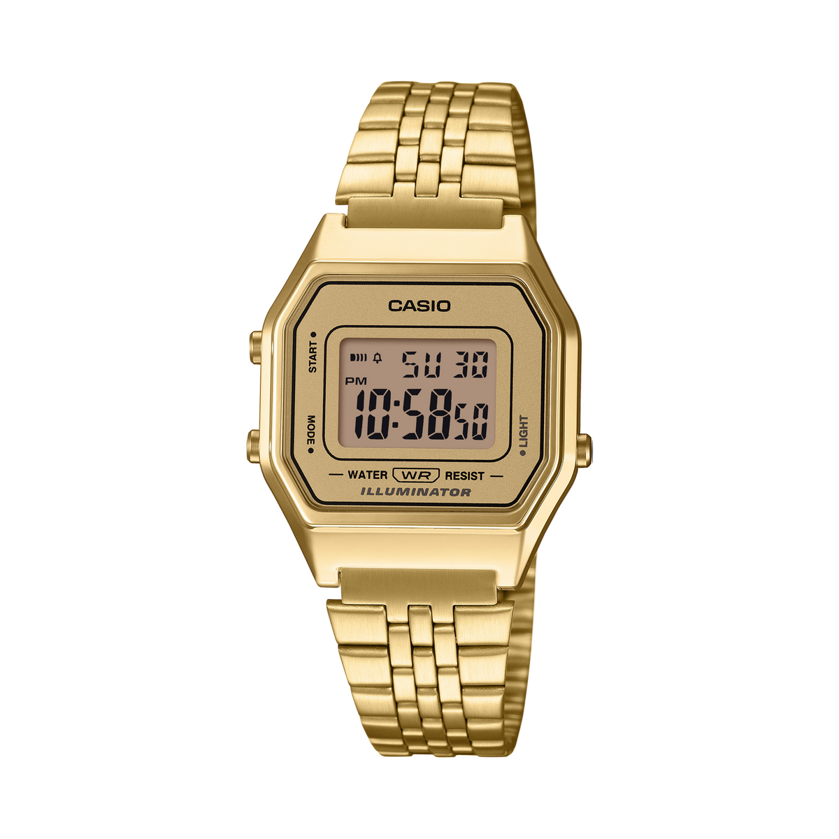 Casio Retro All-Gold Digital Watch LA680WGA-9D