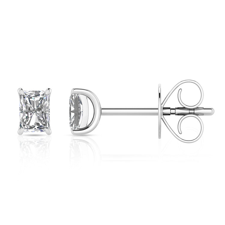 0.50ct Lab Grown Diamond Earrings in 9K White Gold