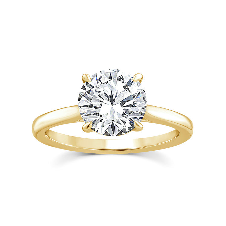 2.00ct Lab Grown Diamond Ring in 9K Yellow Gold