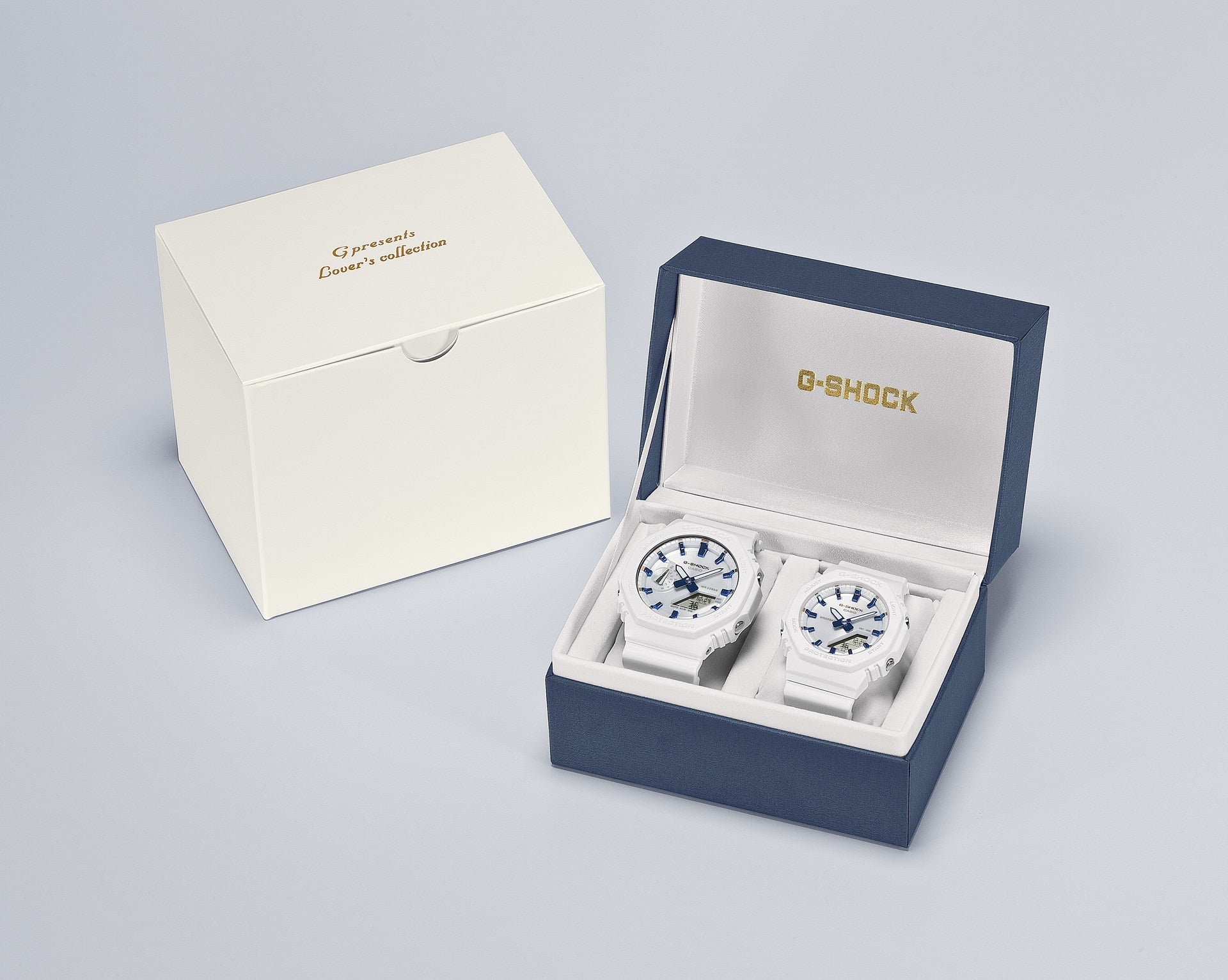 G-Shock Seasonal Pair Collection White Resin Band Watch LOV25A-7A