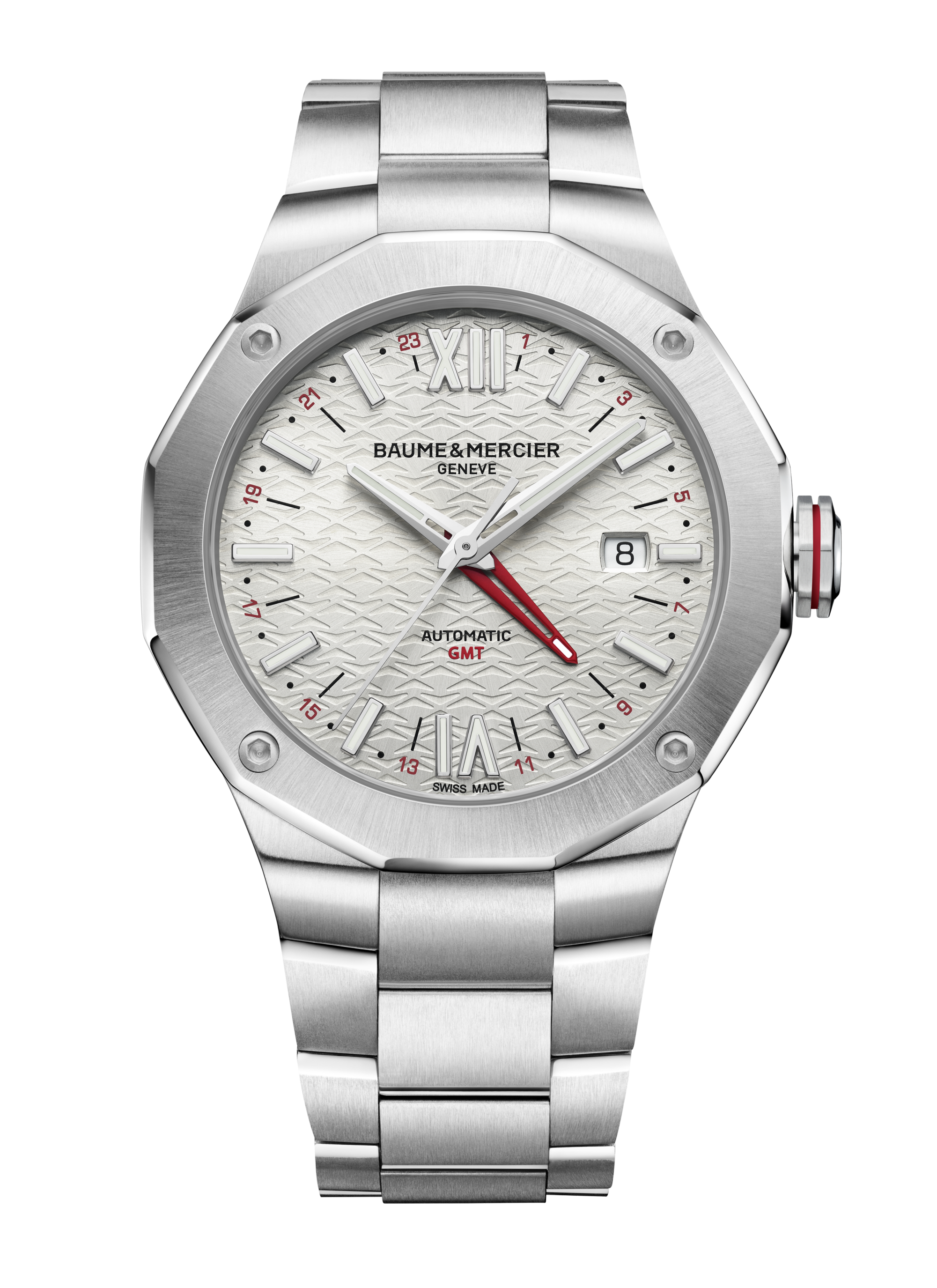 Baume & Mercier Riviera Automatic Watch Date Display - 42mm