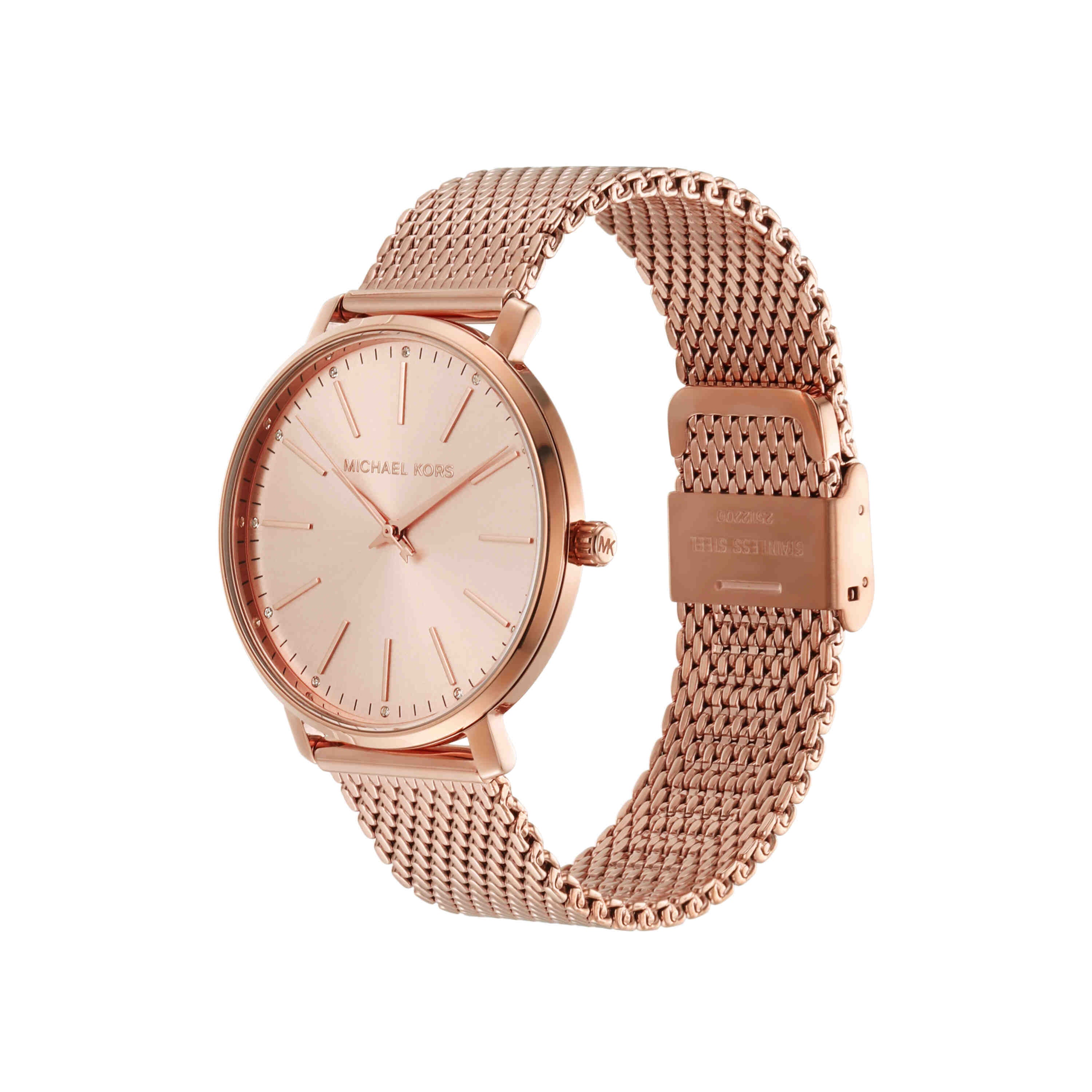 Michael Kors Pyper Rose Gold Stainless Steel Watch MK4340