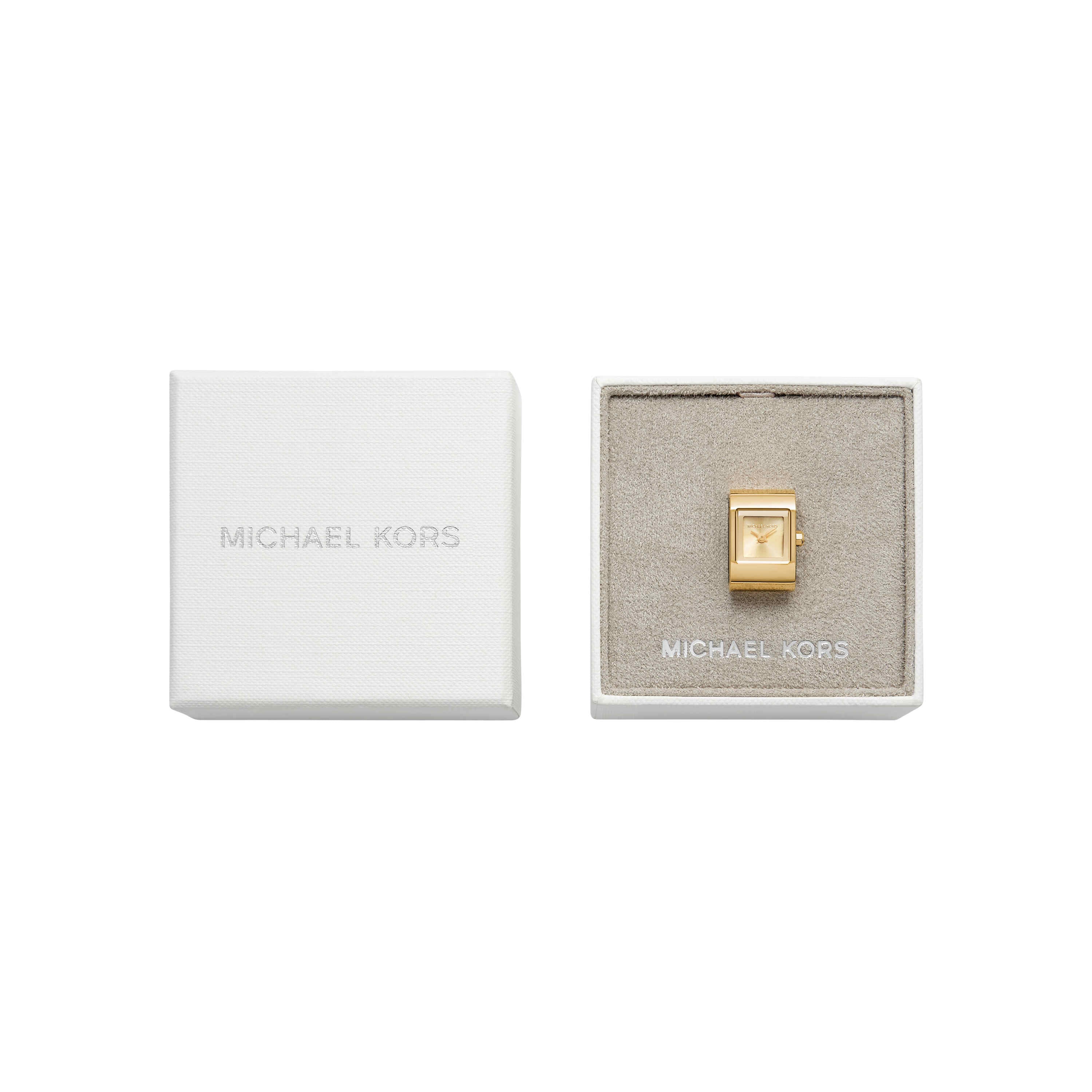 Michael Kors Darrington Gold Dial Stainless Steel Watch MK4883