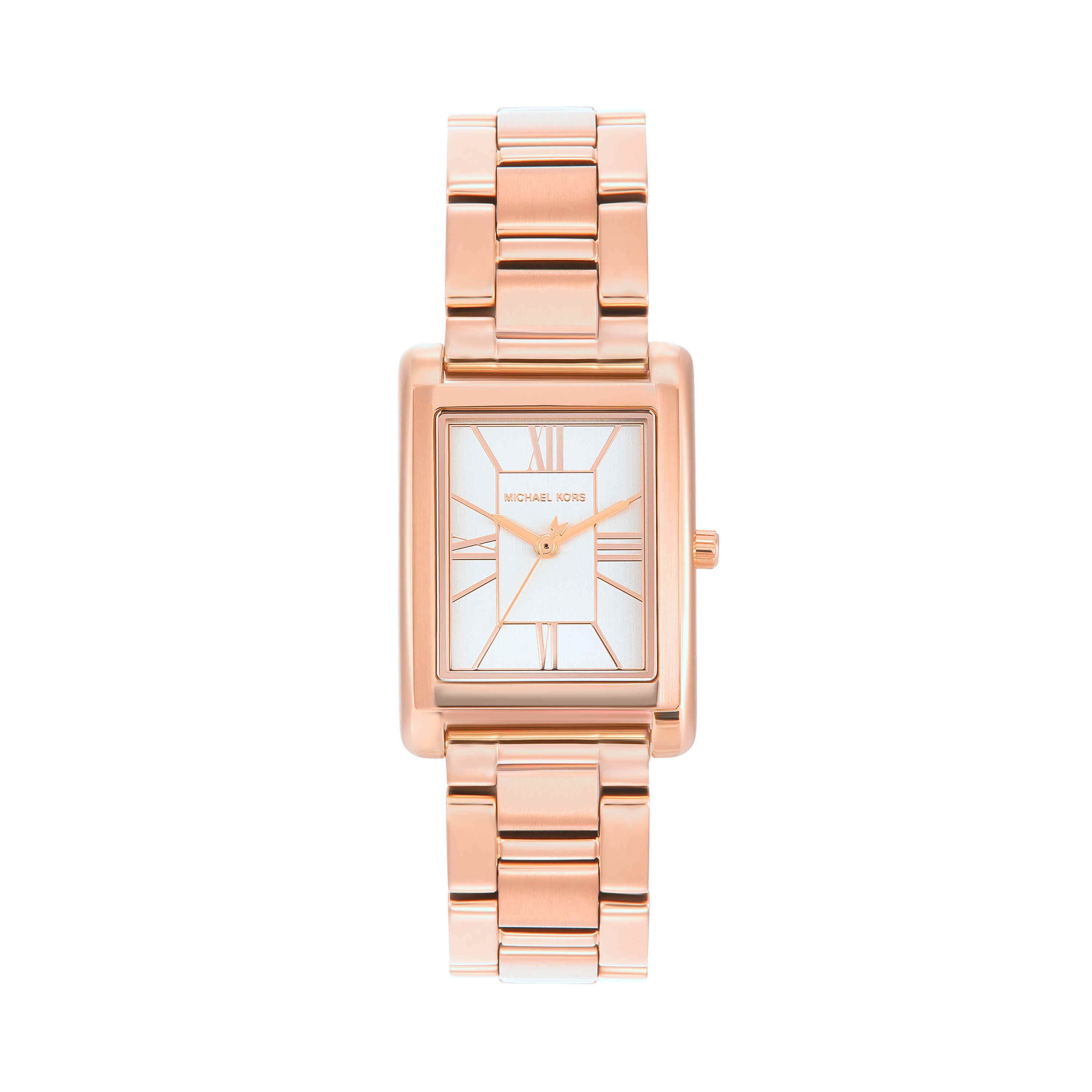 Michael Kors Essex Rose Gold Dial Stainless Steel Watch MK4905