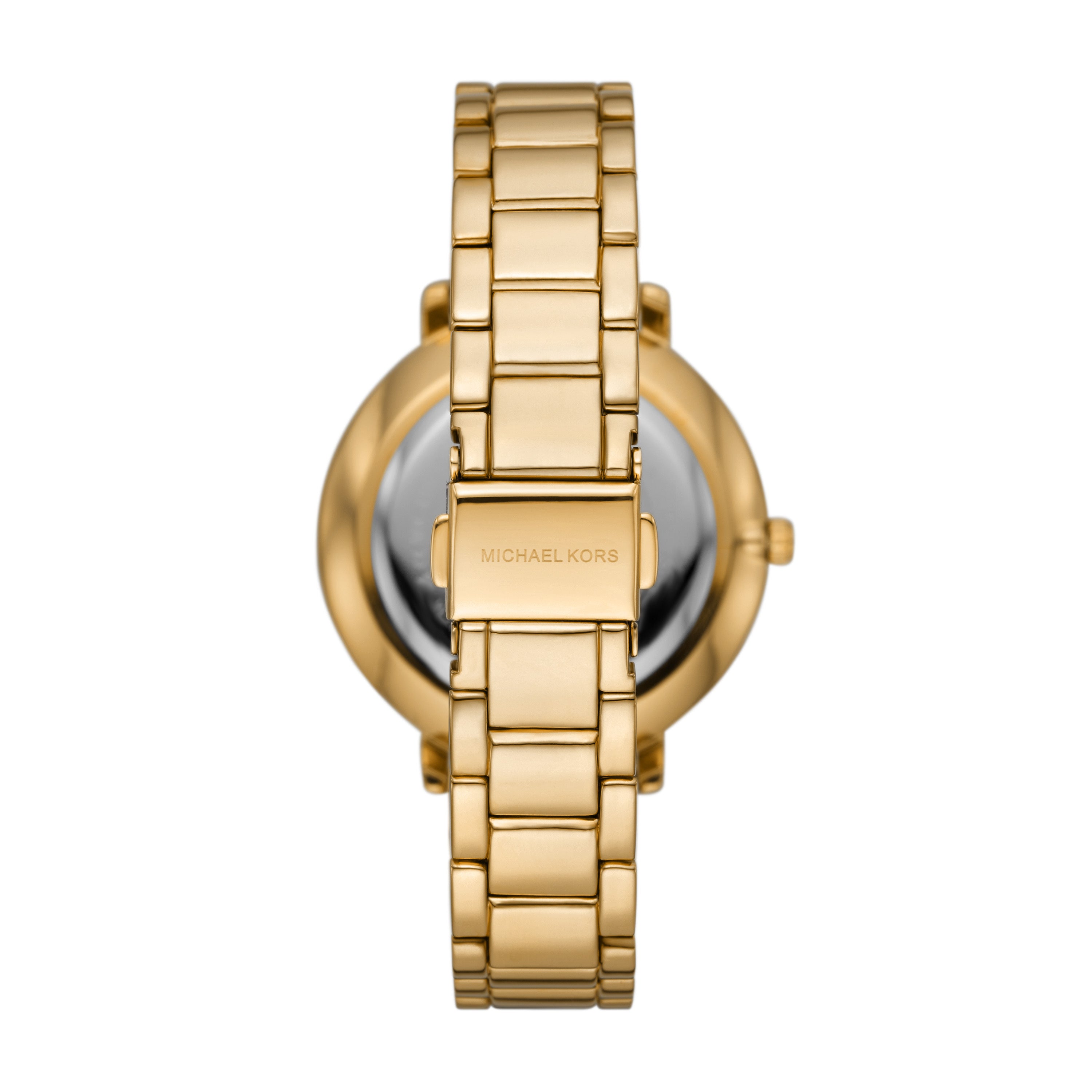 Michael Kors Pyper Black Dial Gold Stainless Steel Watch MK4916