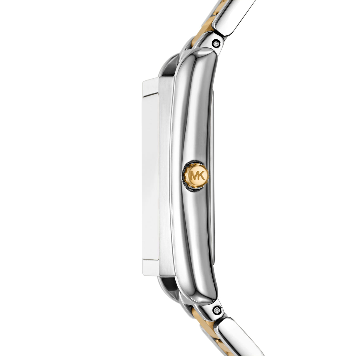 Michael Kors Essex White Dial Two Tone Stainless Steel Watch MK4967