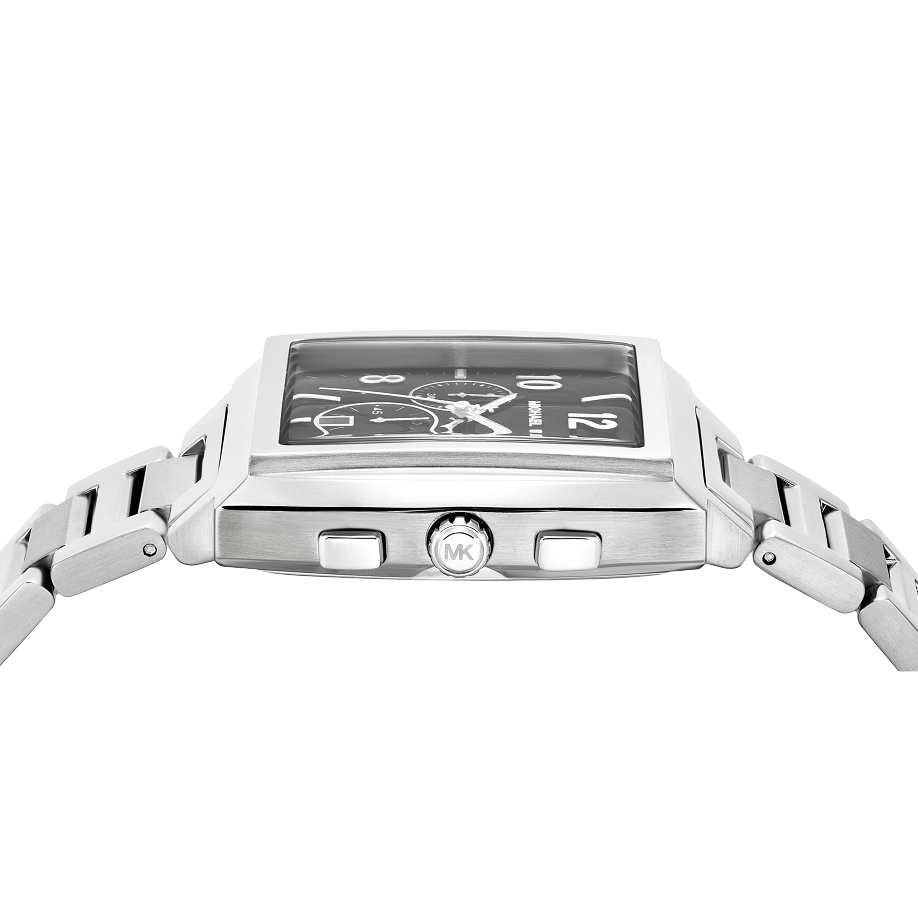 Michael Kors Rhys Black Dial Stainless Steel Watch MK9230