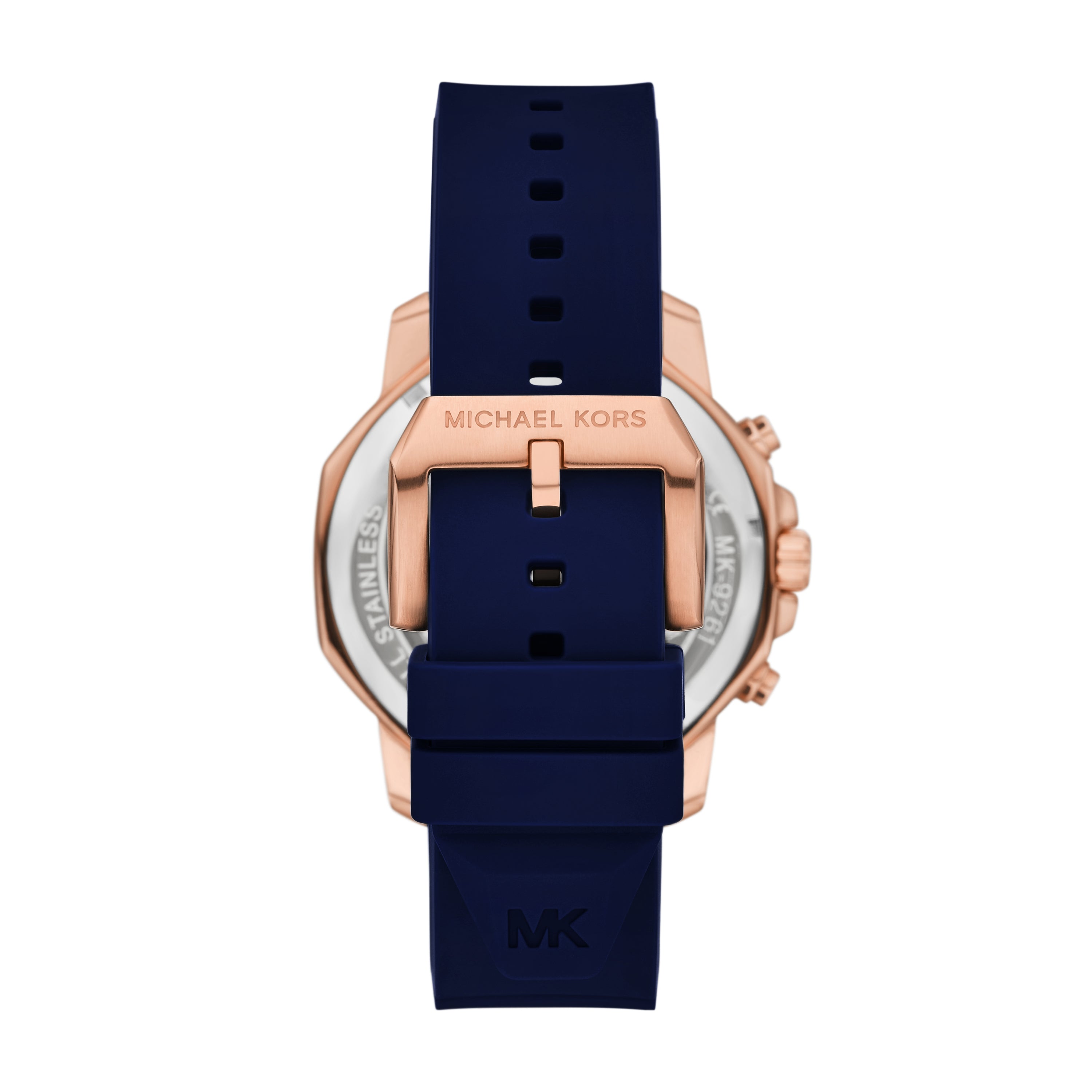 Michael Kors Prescott Rose Gold Navy Men's Watch MK9261
