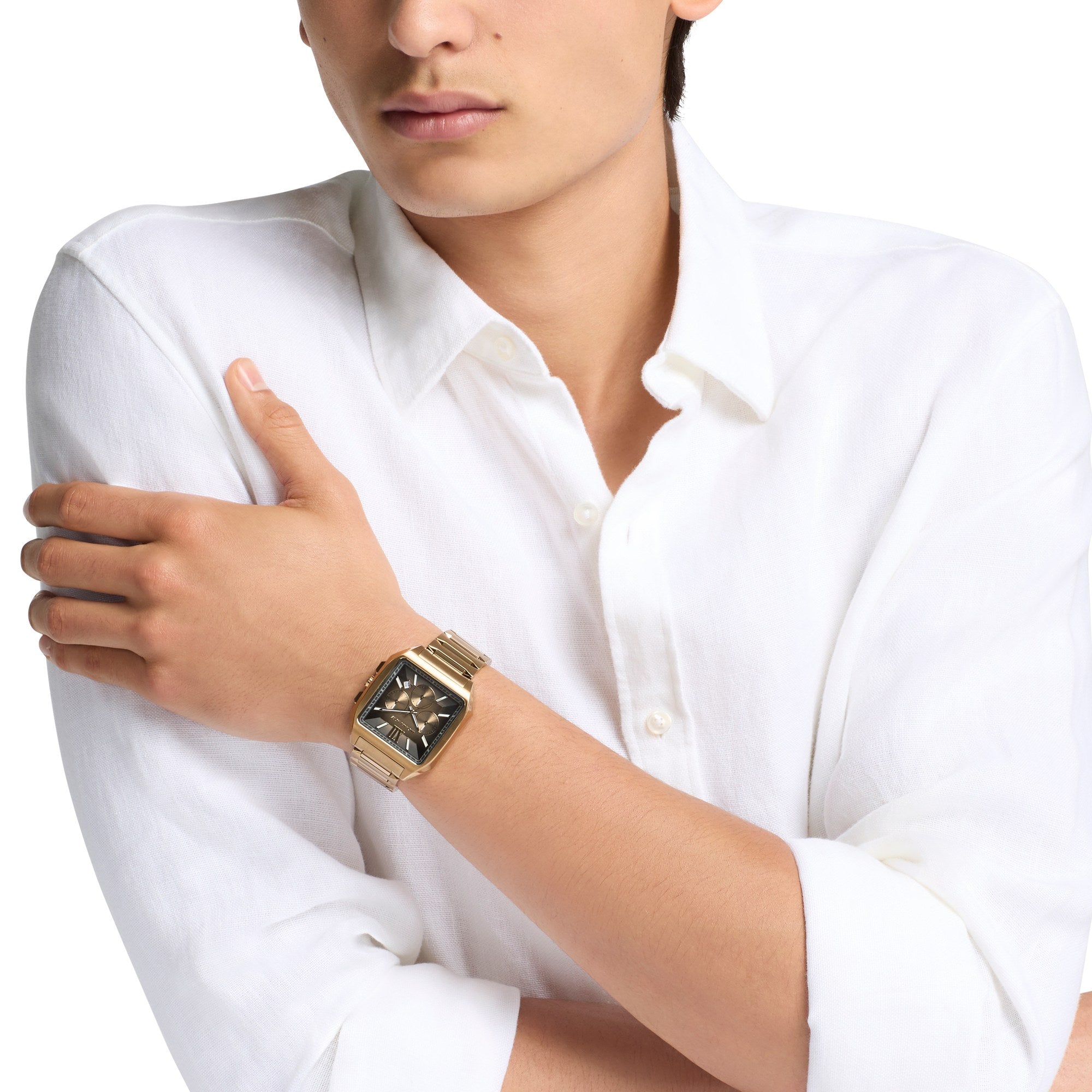 Michael Kors men's watch, two tone dial (view 7)