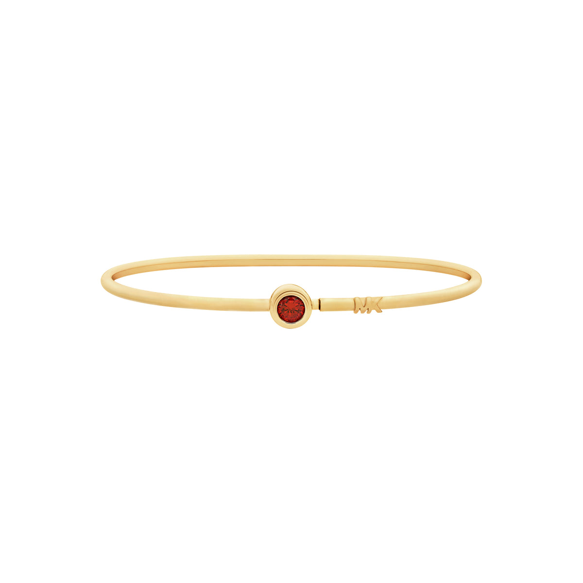 Michael Kors Solitaire Bangle Gold MKJ8695710 front view