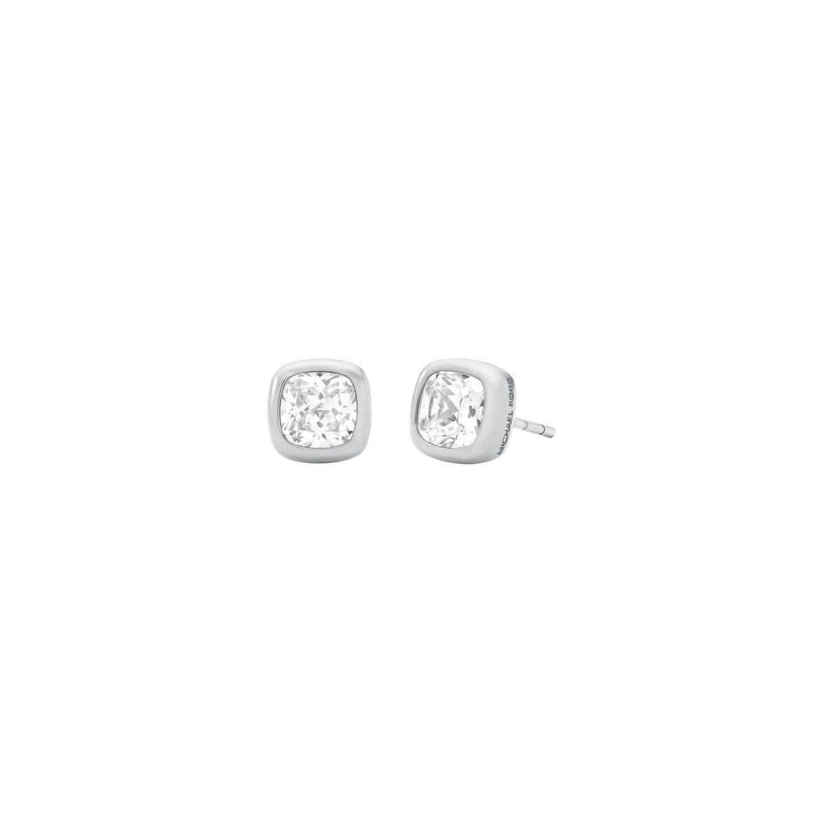 Michael Kors Cushion Studs Silver MKJ8705040 front view
