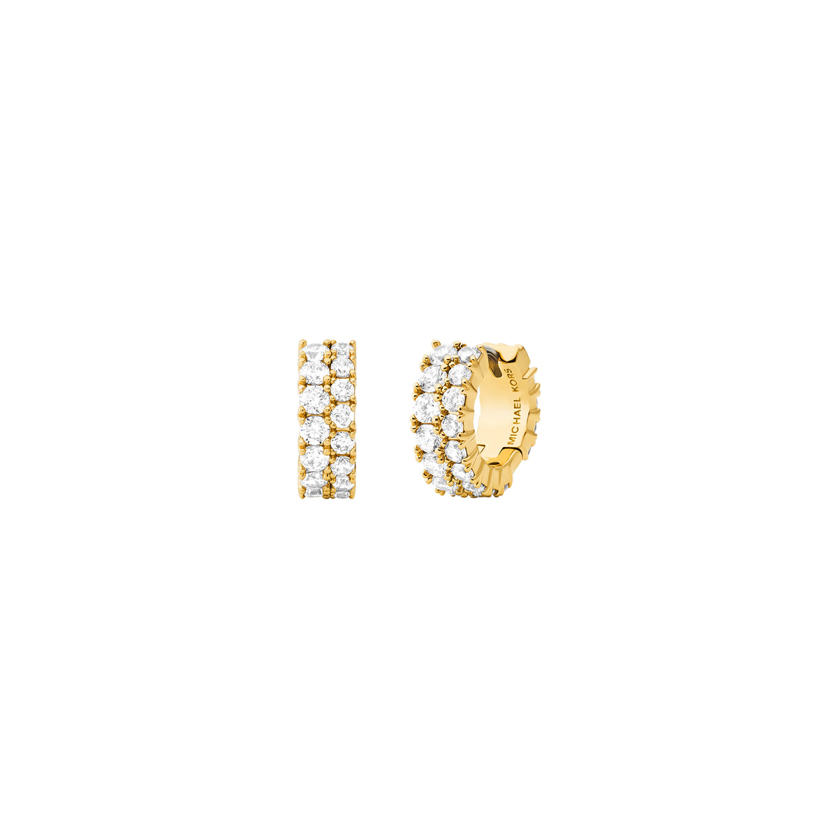 Michael Kors Pavé Bangle Gift Set MKJ8714SET angled view