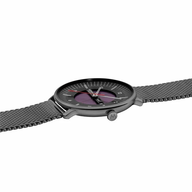 Mondaine Doppio Solar Skeleton Stainless Steel 41mm Watch MLE.41921.SM