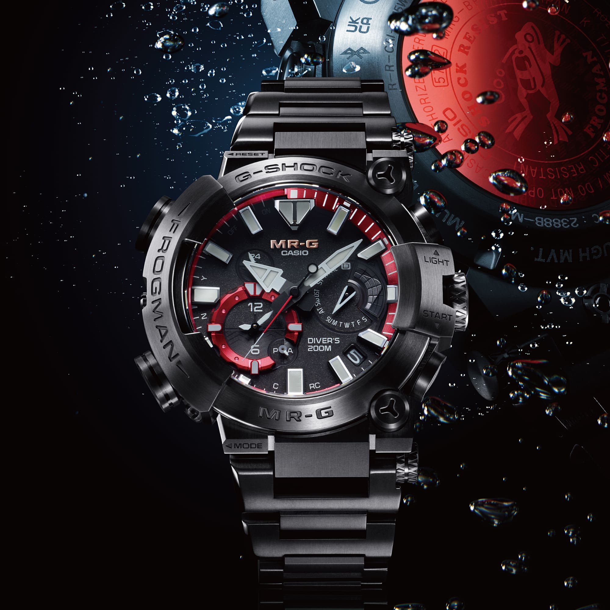 G-Shock Frogman MRGBF1000B-1A Premium Dive Watch
