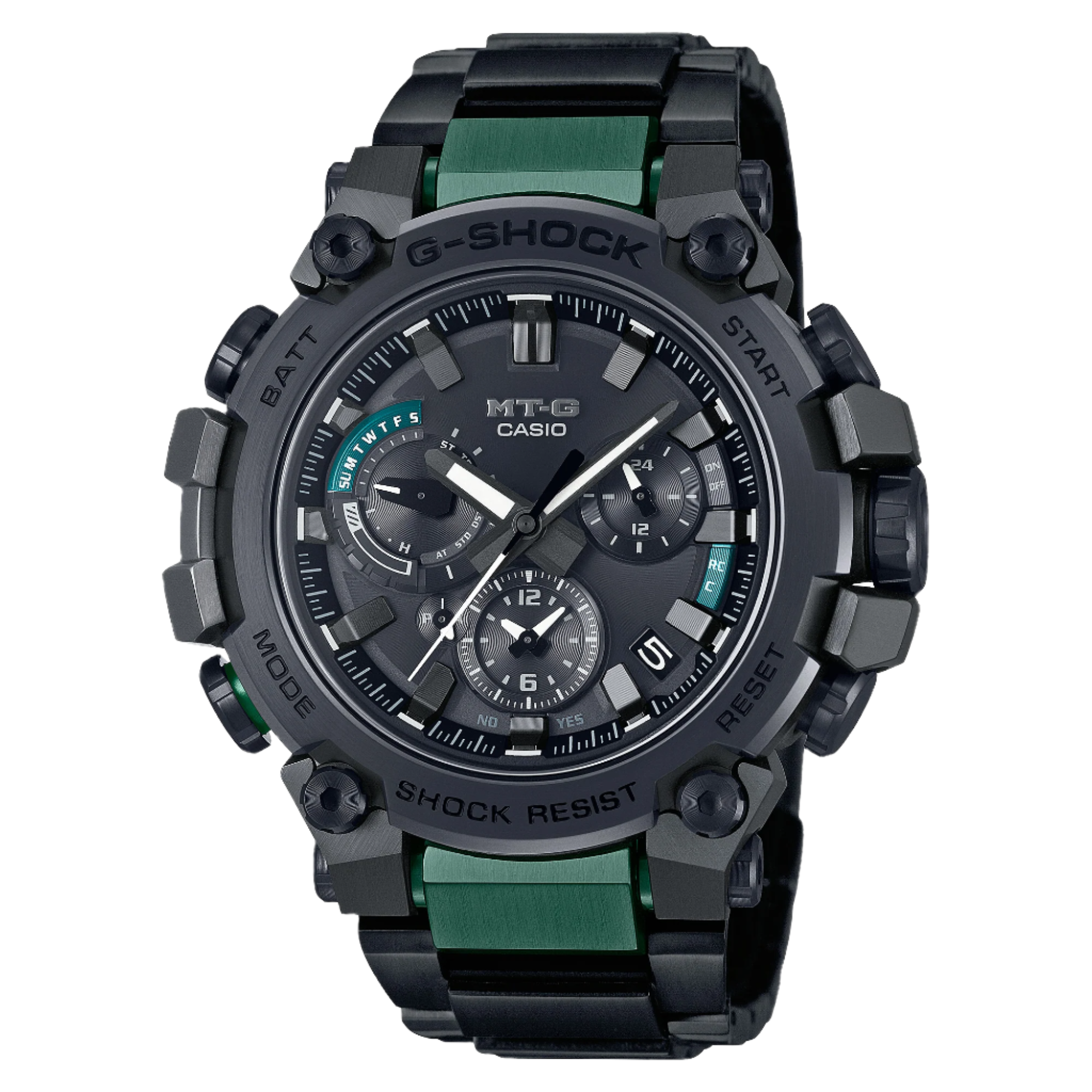 G-Shock MTG-B3000 Black Dial Black Stainless Steel Watch MTGB3000BD-1A2