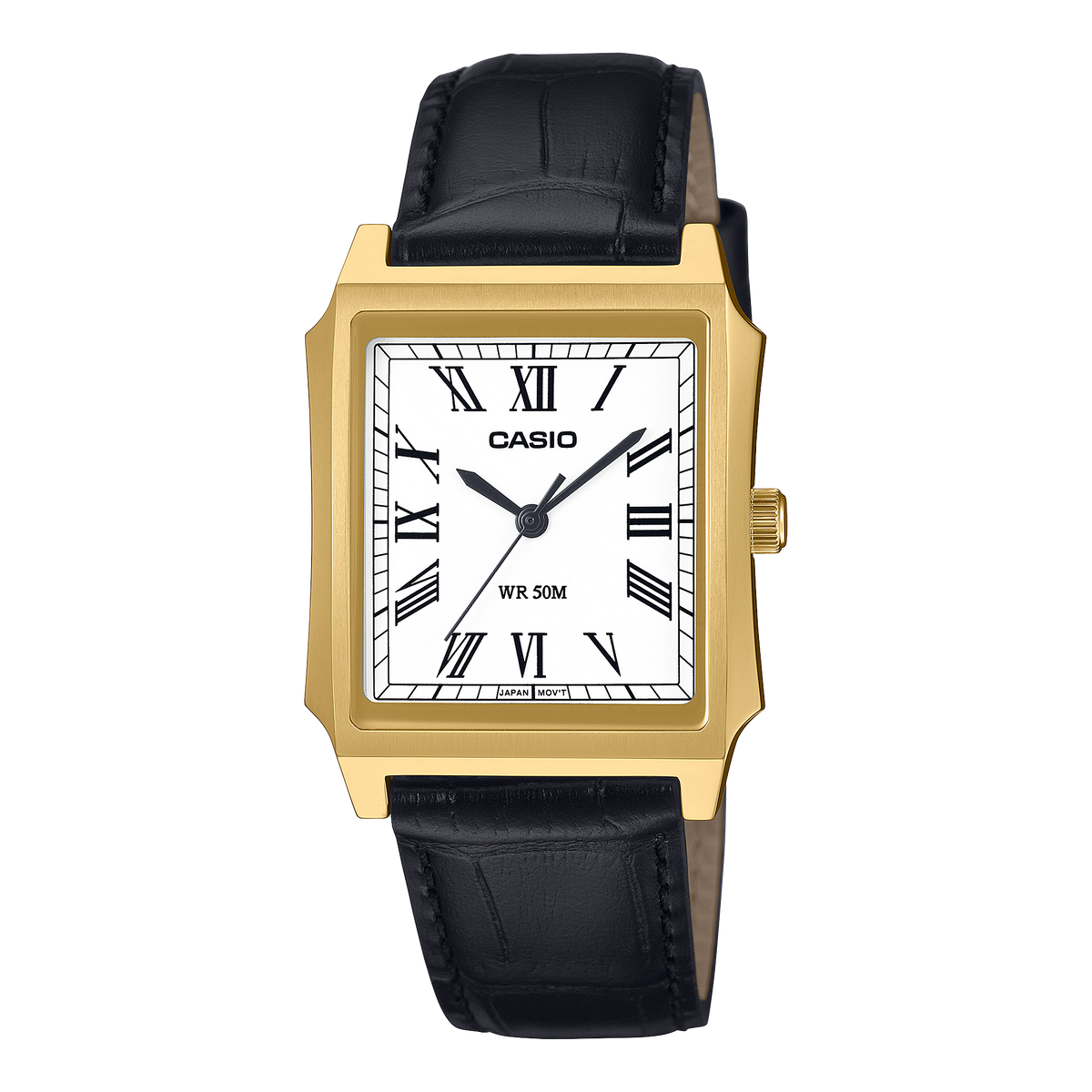 Casio MTP-B190GL-7B gold silver mens watch