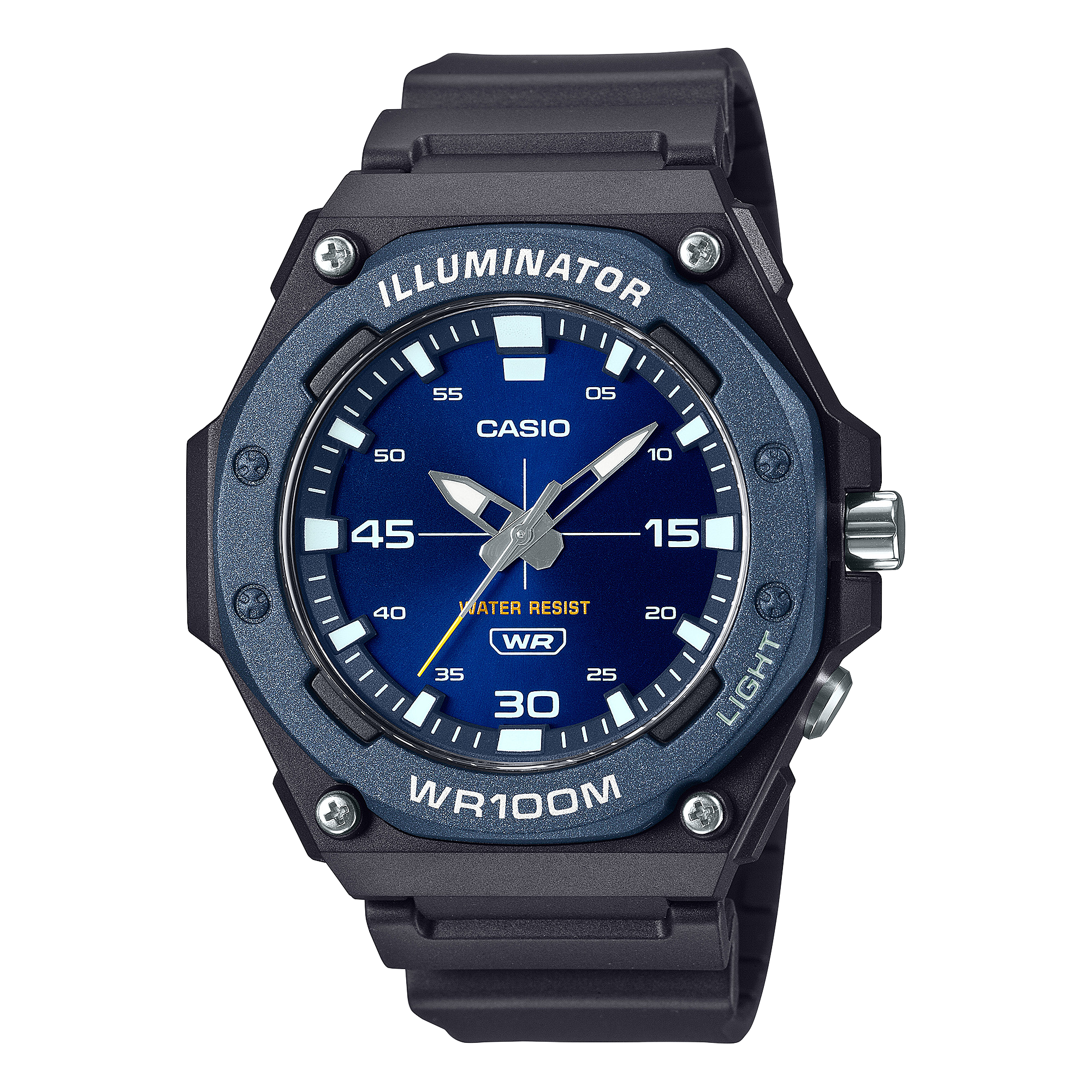 Casio Standard Heavy Duty Black Resin Band Watch MW620H-2A