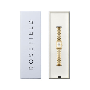 Rosefield Heirloom Mini Sunray Dial Gold Bracelet Watch MWGSG-M08