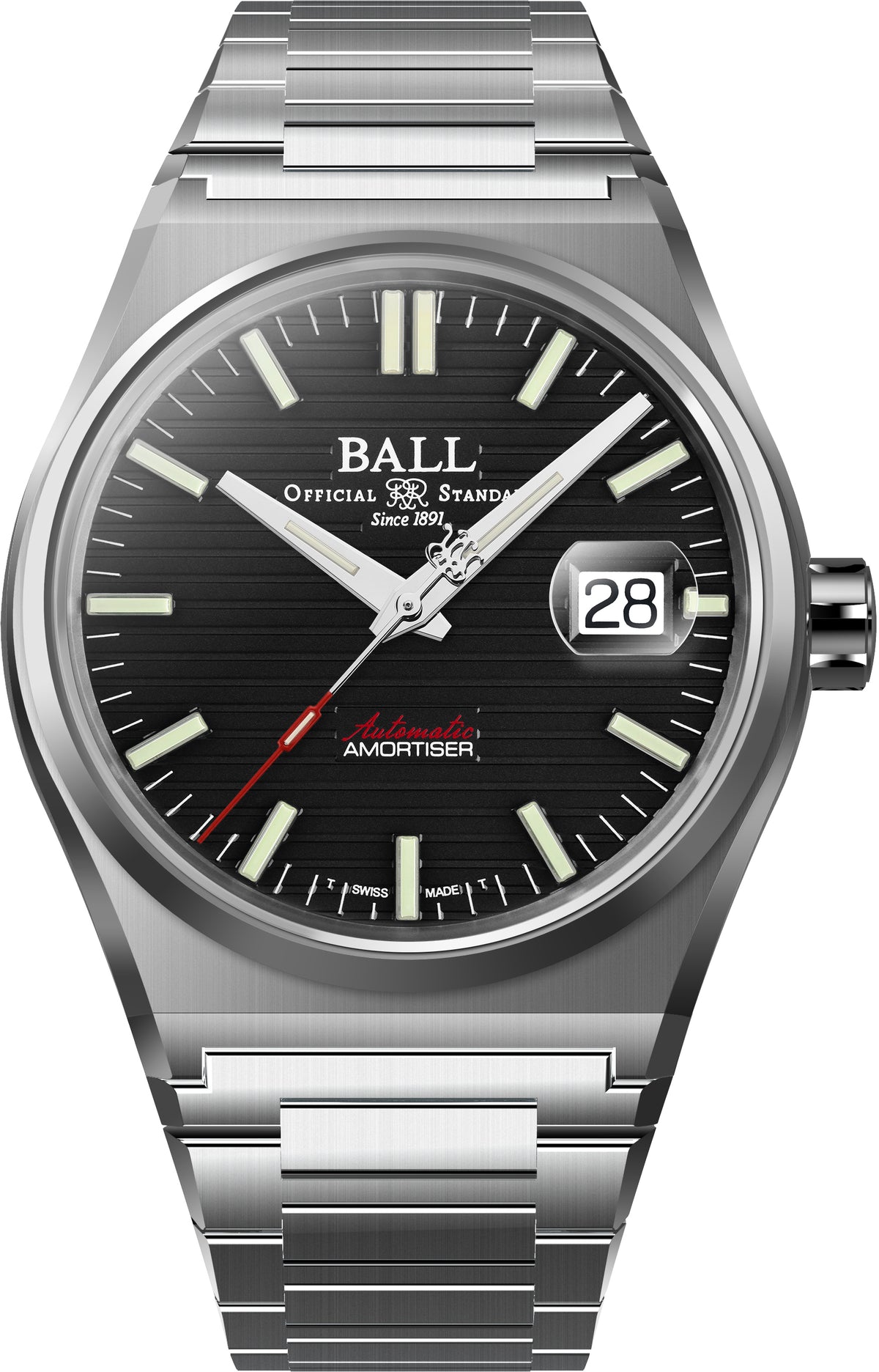 Ball Roadmaster Perseverer Black Dial NM9050C-S1-BK