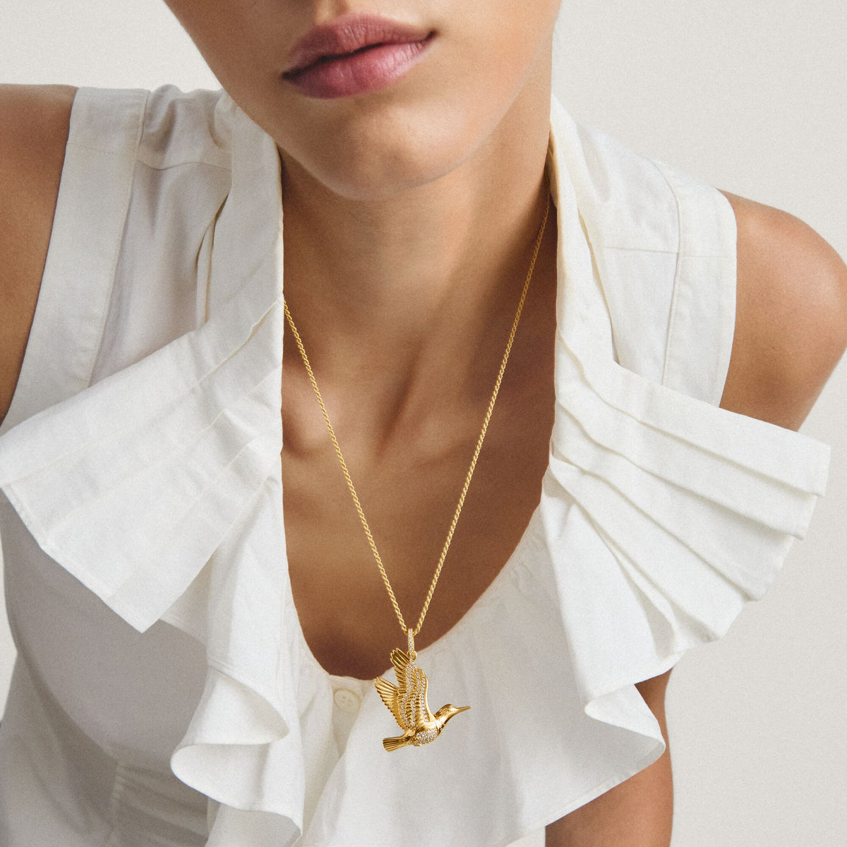 Thomas Sabo Pendant kingfisher with zirconia