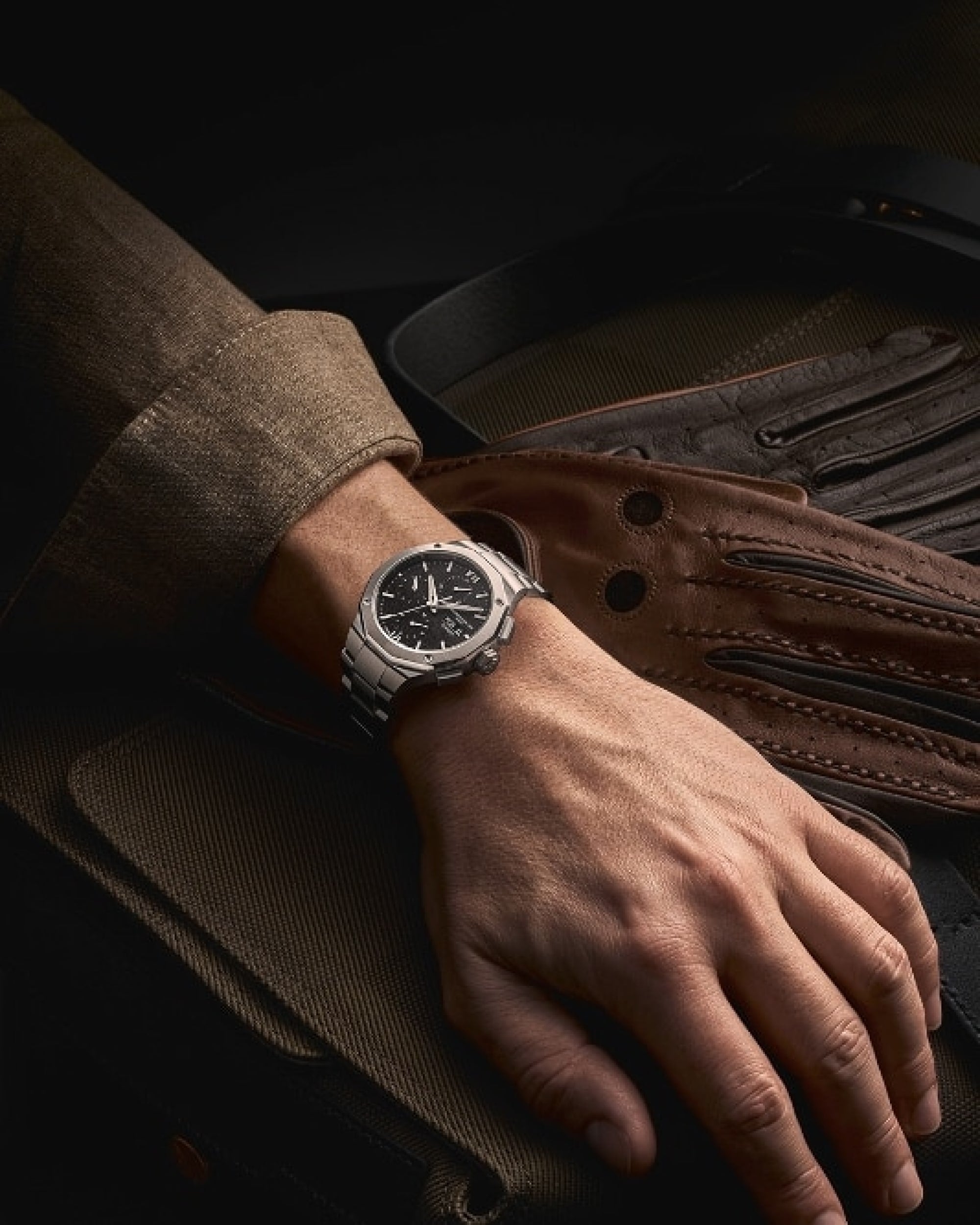 Baume Mercier Riviera 41mm Automatic Chronograph Black Dial Watch